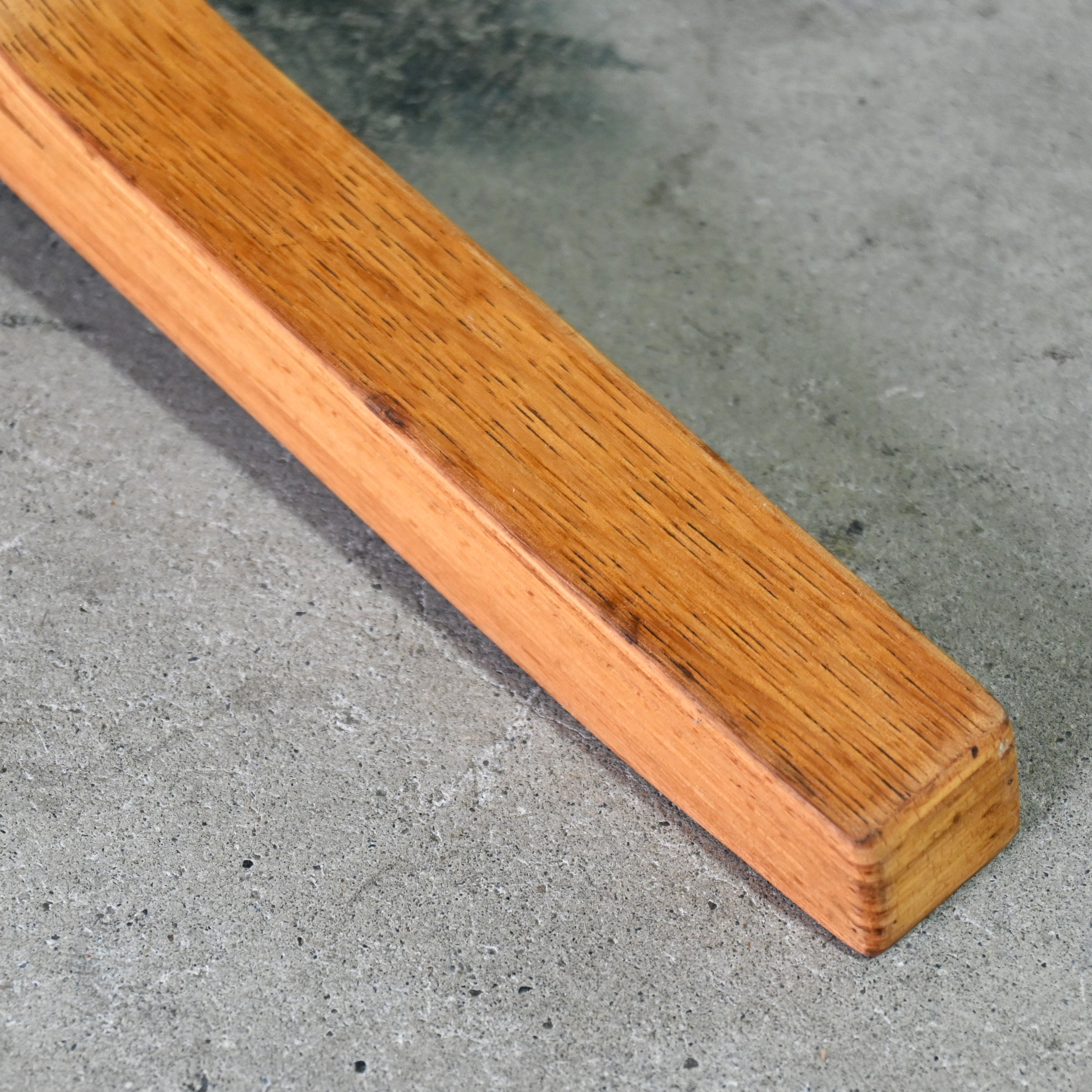 Tendo mokko Mitsumasa Sugasawa Heron Vintage Ottoman Oakwood × Fabric Remake Japanese modern style / 天童木工 菅澤光政 ヘロン ヴィンテージ オットマン オーク材 × ファブリック リメイク ジャパニーズモダンスタイル