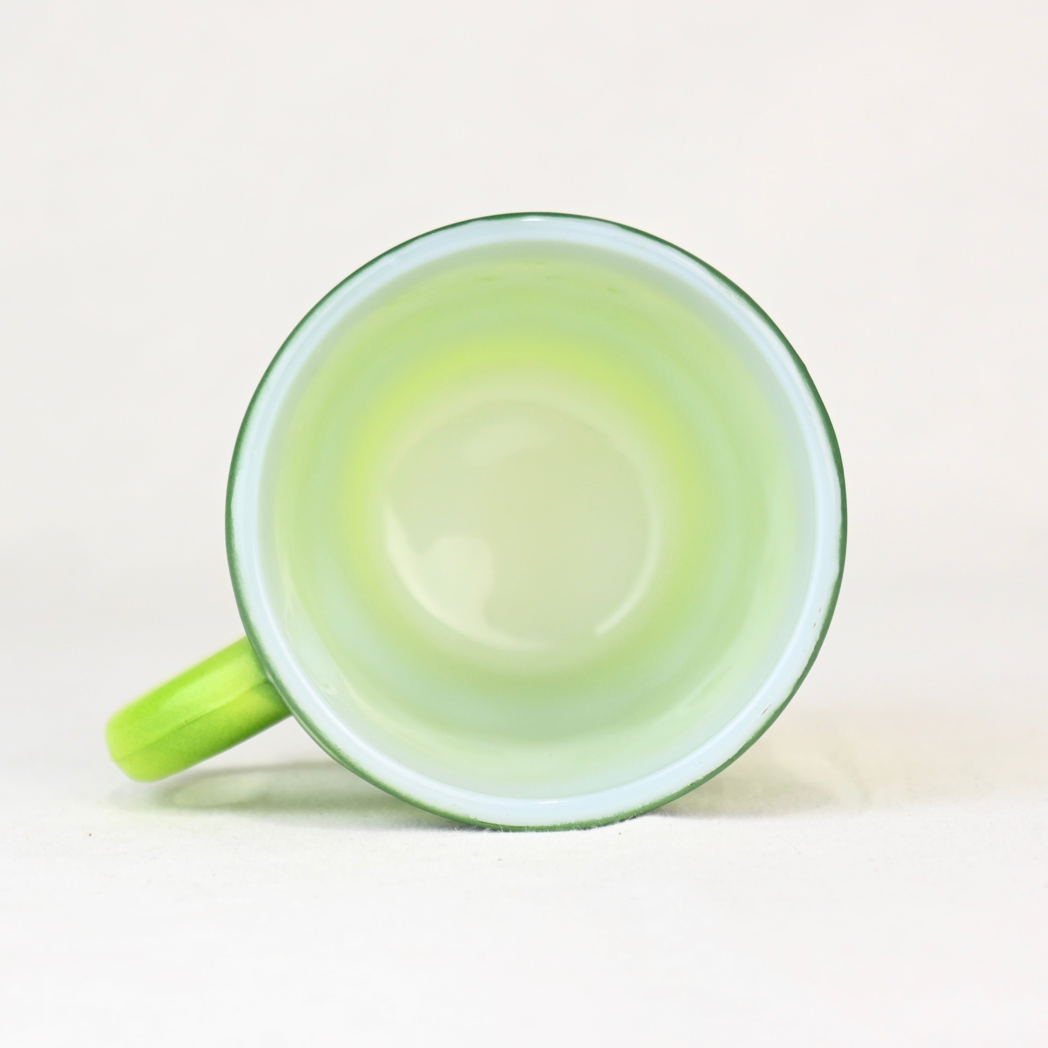 Fire King Kimberly Milk glass Mug Green 1960~1970’s / ファイヤーキング キンバリー ミルクガラス マグカップ グリーン 1960~1970年代