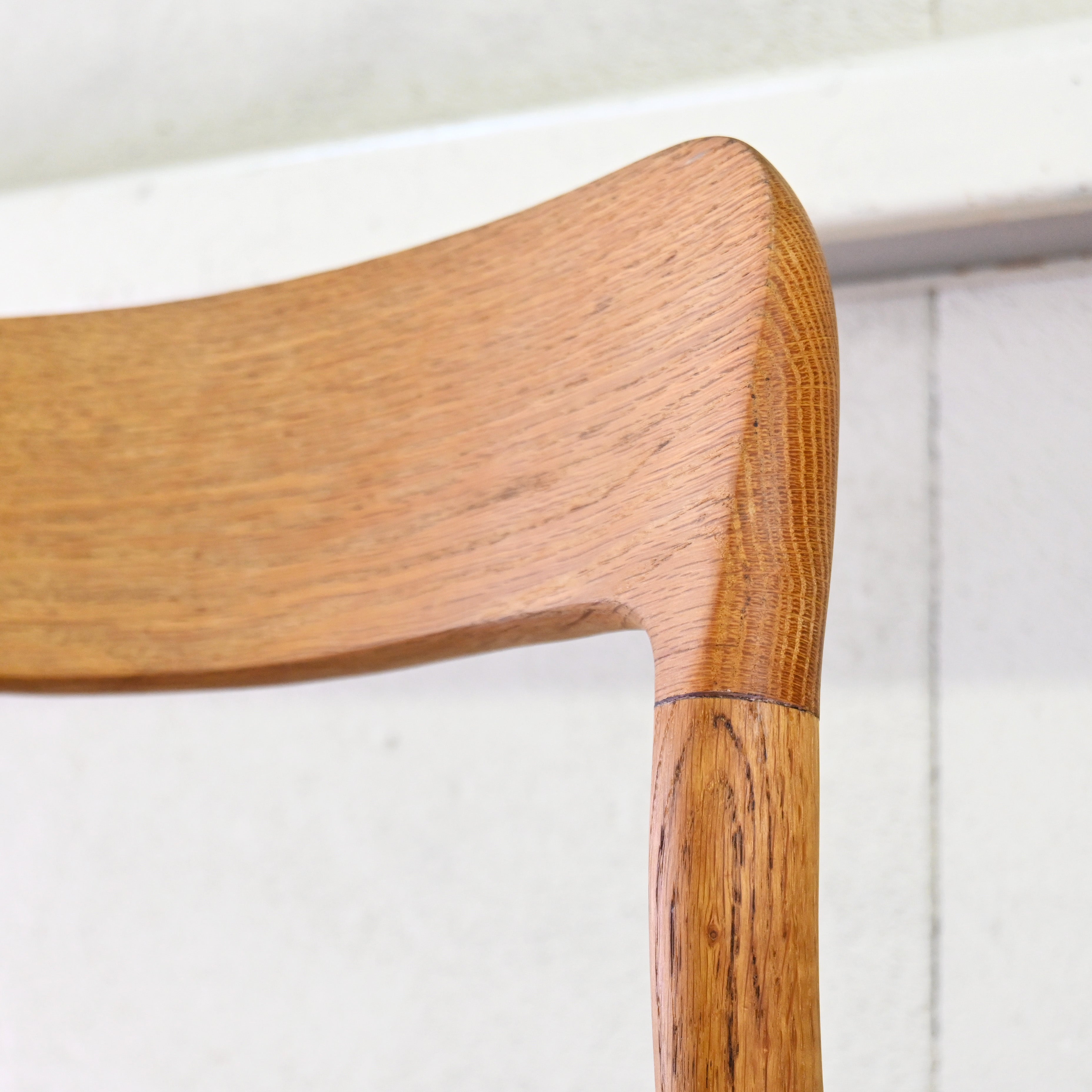 Niels O. Møller J.L. Møllers Møbelfabrik Model No.75 Chair Oak × Paper code Remake Danish vintage Scandinavian design / ニールス・オット・モラー J.L.モラー 75チェア オーク材 × ペーパーコード リメイク デンマークヴィンテージ 北欧デザイン