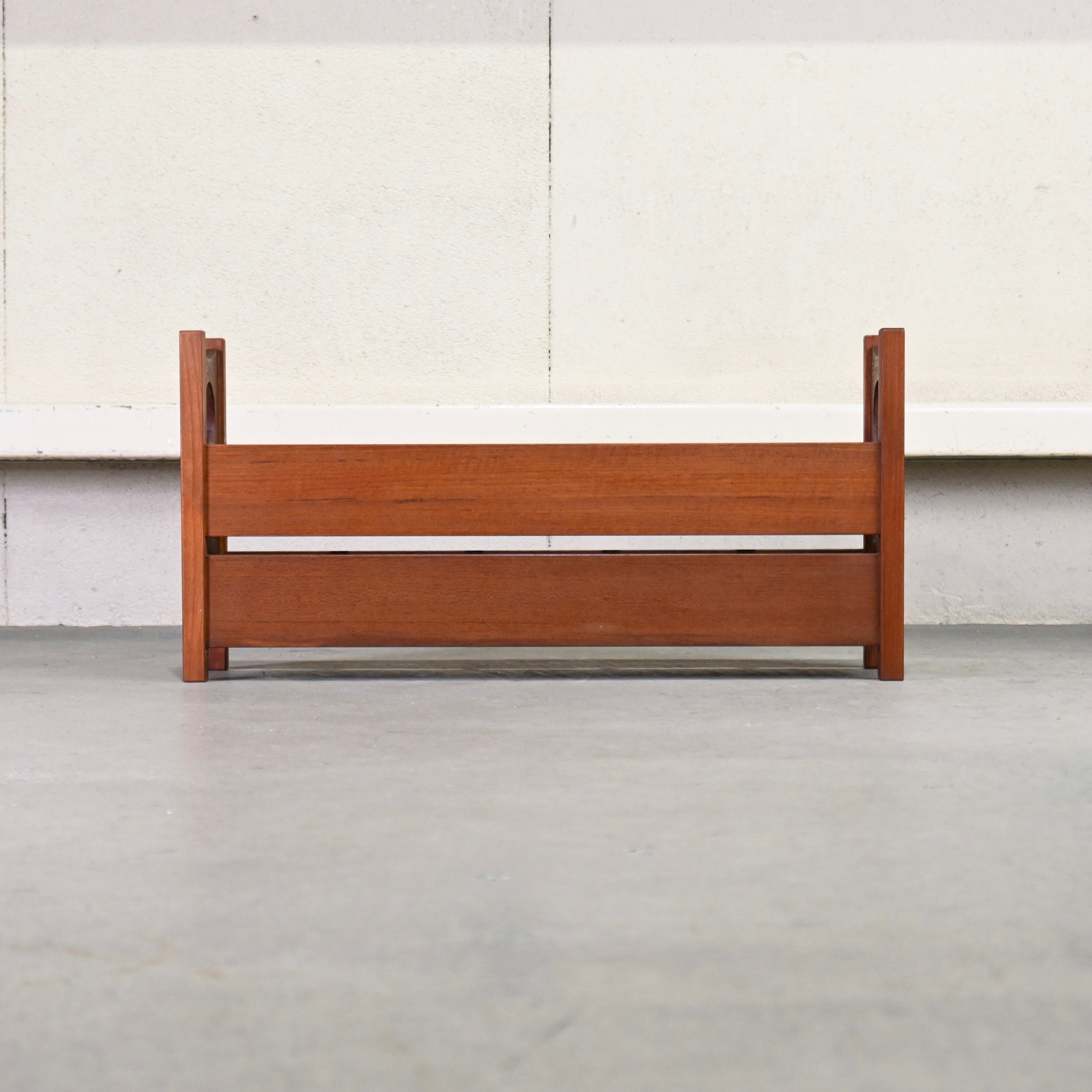 Teak wood Slipper rack Five pairs Japanese modern Scandinavian design / チーク材 スリッパラック 5列 ジャパニーズモダン 北欧デザイン