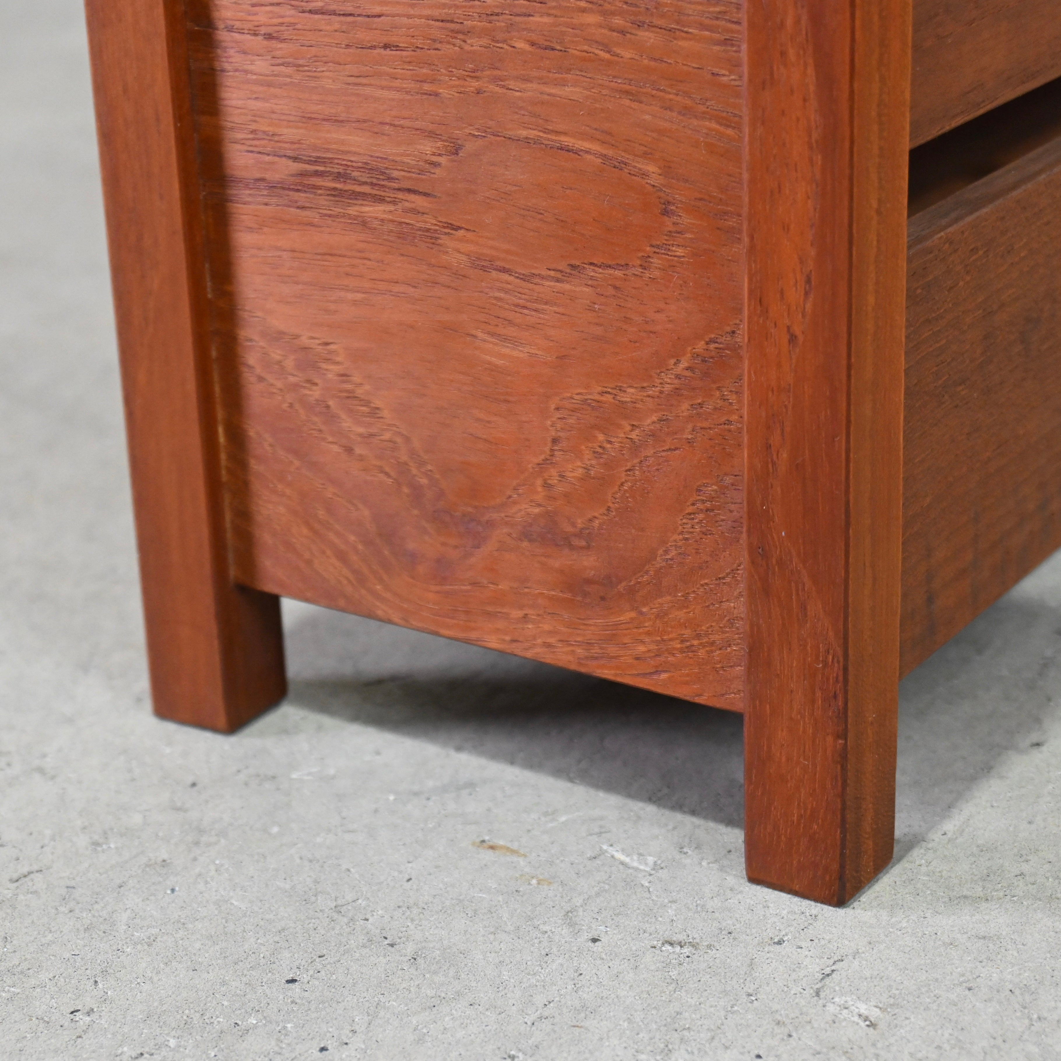 Teak wood Slipper rack Five pairs Japanese modern Scandinavian design / チーク材 スリッパラック 5列 ジャパニーズモダン 北欧デザイン