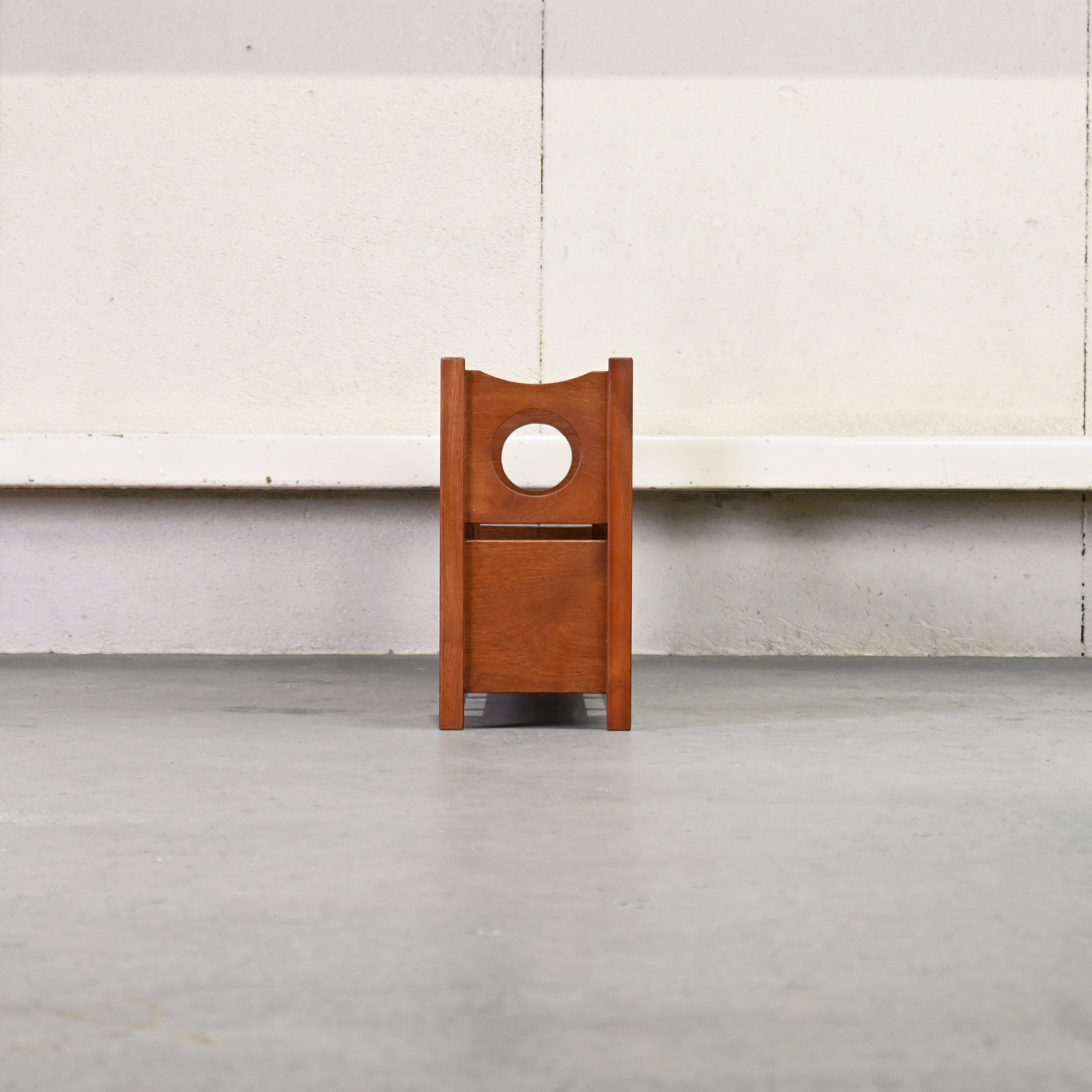 Teak wood Slipper rack Five pairs Japanese modern Scandinavian design / チーク材 スリッパラック 5列 ジャパニーズモダン 北欧デザイン