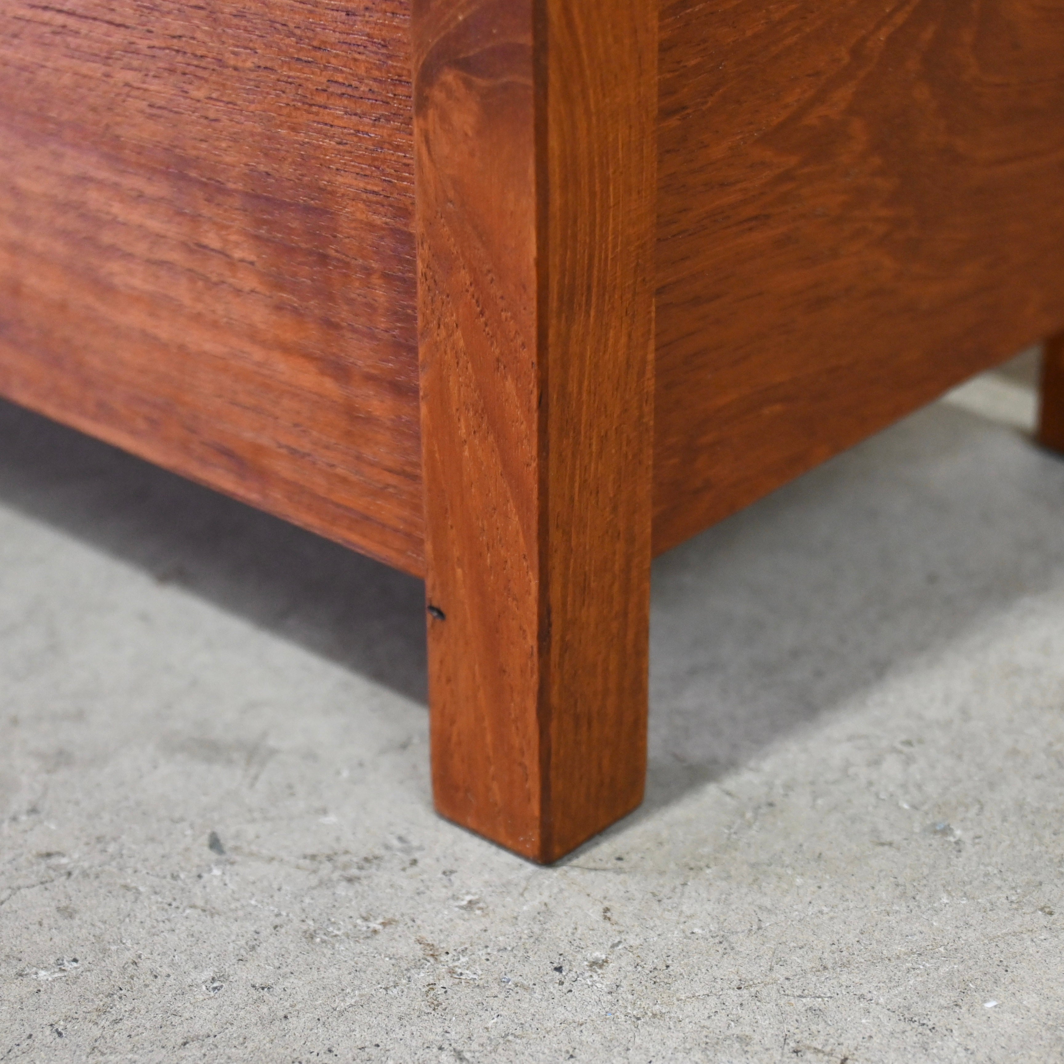 Teak wood Slipper rack Five pairs Japanese modern Scandinavian design / チーク材 スリッパラック 5列 ジャパニーズモダン 北欧デザイン