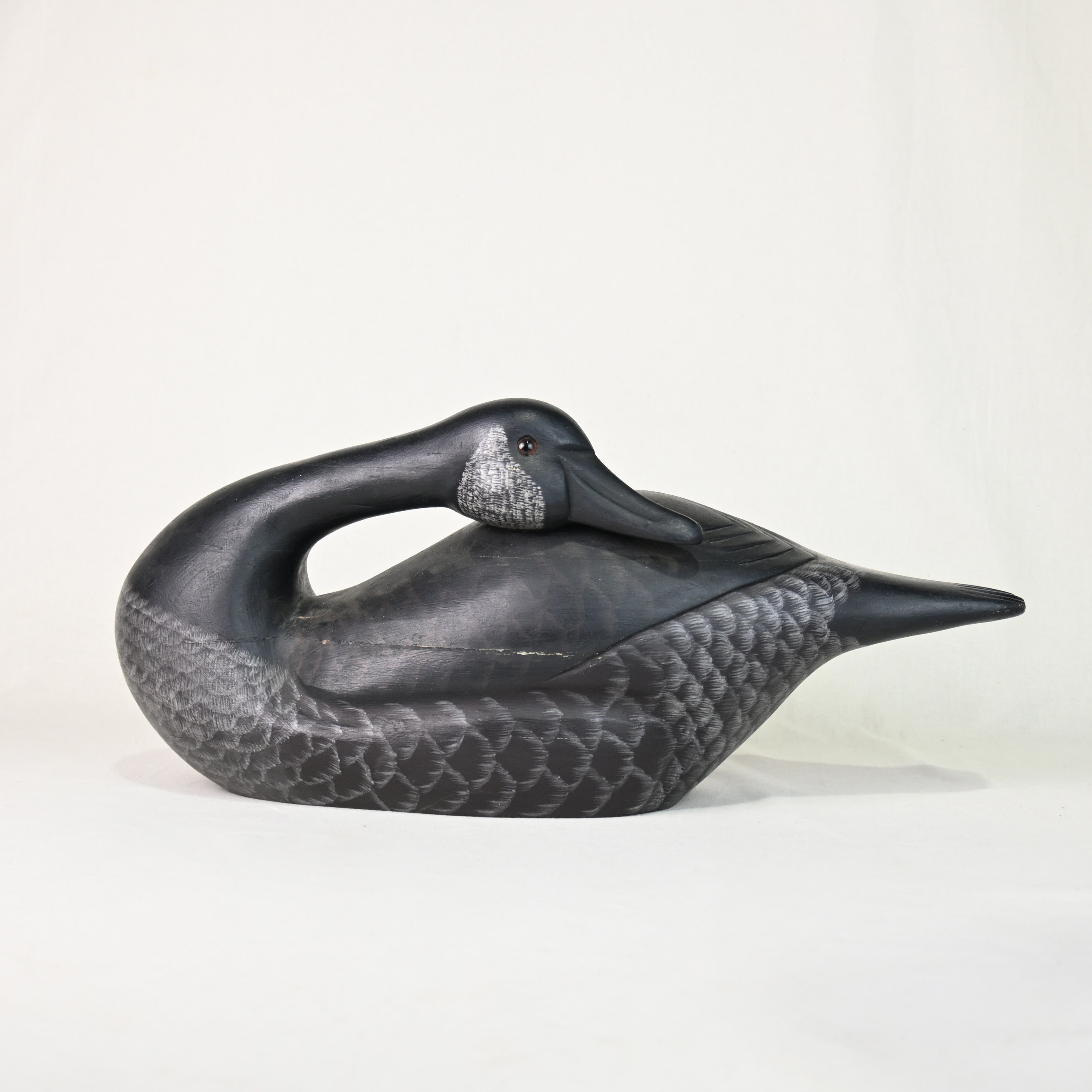 James Haddon Decoy Goose Wood carving / ジェームズ・ハドン デコイ ガチョウ 木彫り