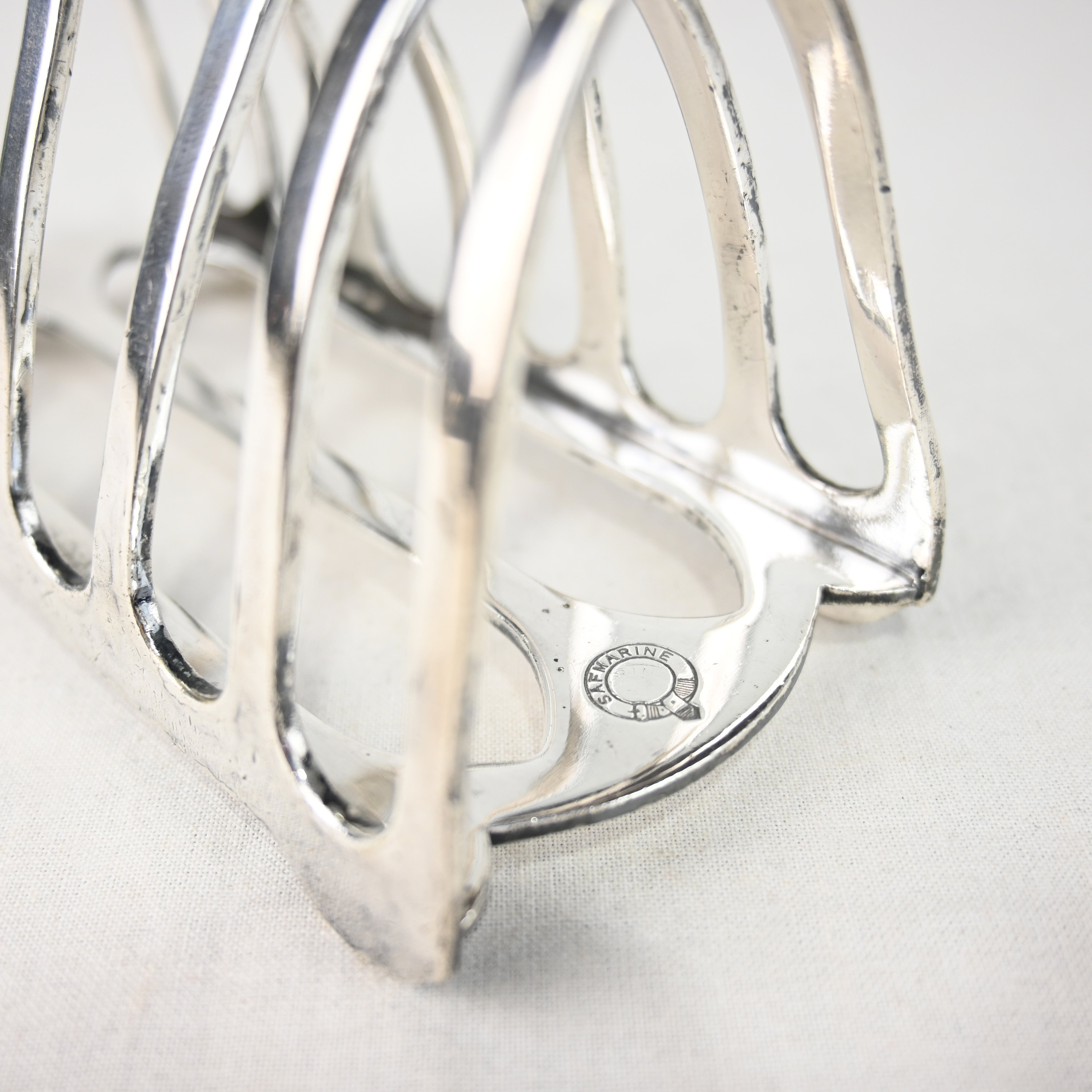 ELKINGTON Plated Toast Rack Silverware UK Vintage / エルキントン トーストラック 銀食器 イギリス ヴィンテージ