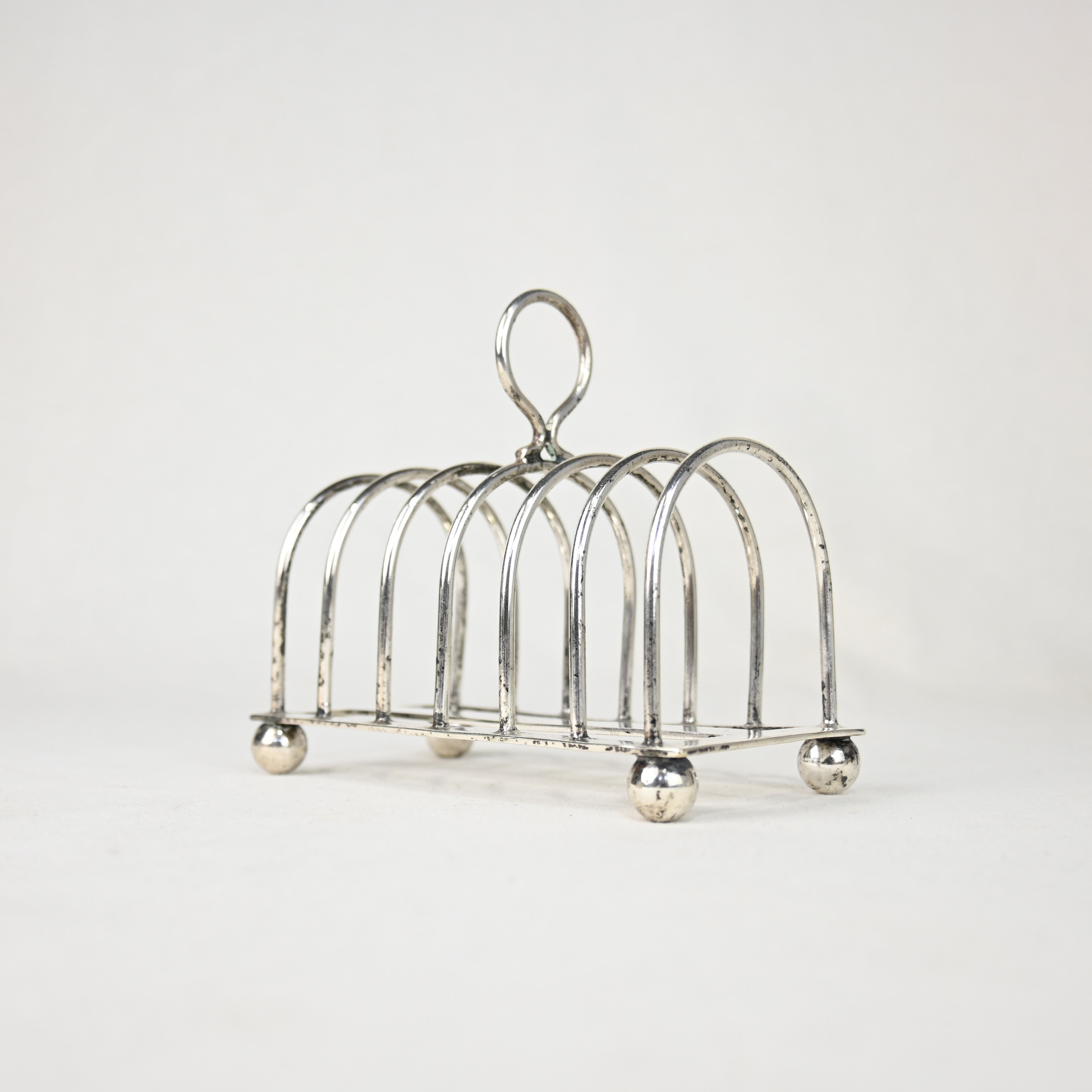 E.P.N.S. Electro Plated Nickel Silver Toast Rack UK Vintage / シルバープレート トーストラック イギリス ヴィンテージ