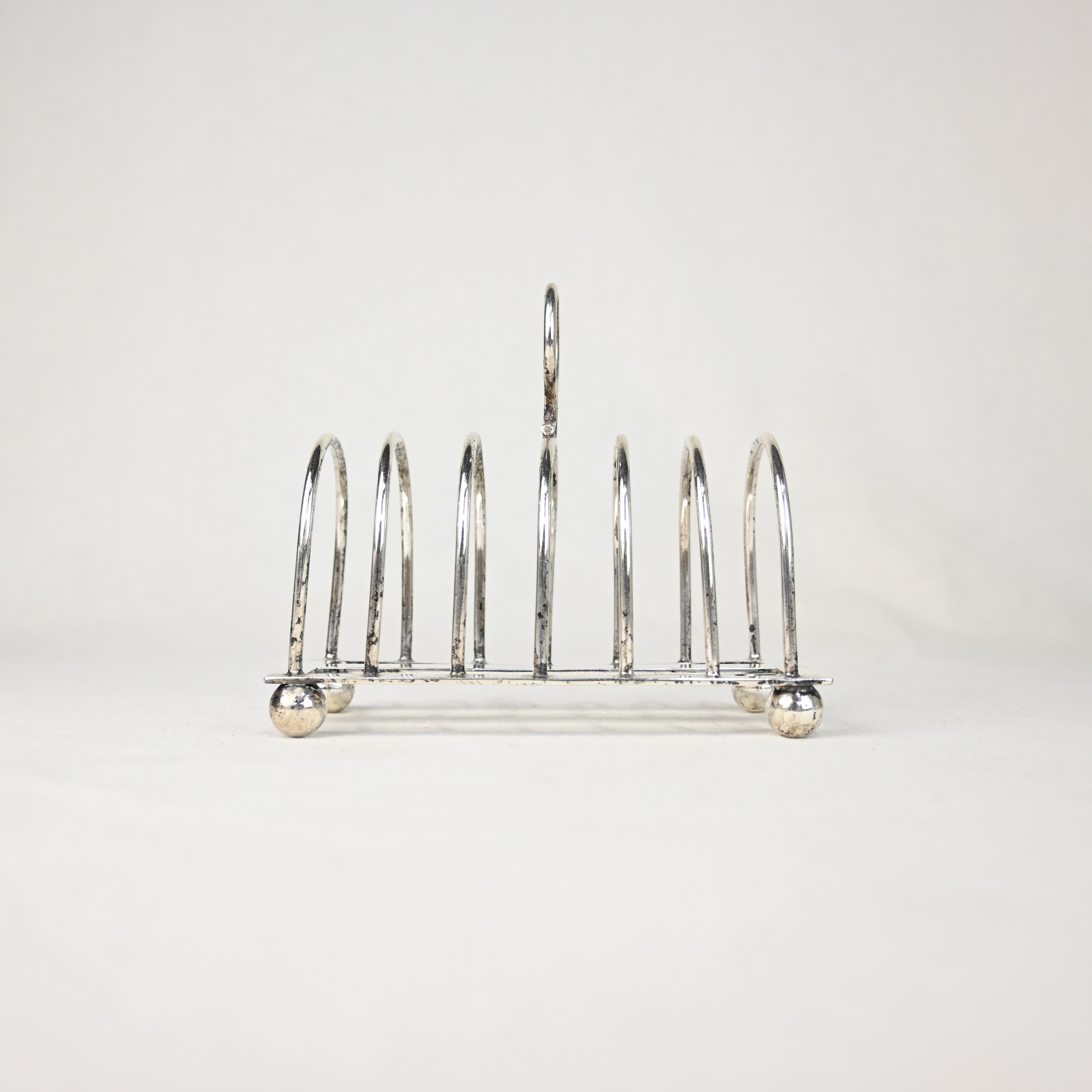 E.P.N.S. Electro Plated Nickel Silver Toast Rack UK Vintage / シルバープレート トーストラック イギリス ヴィンテージ