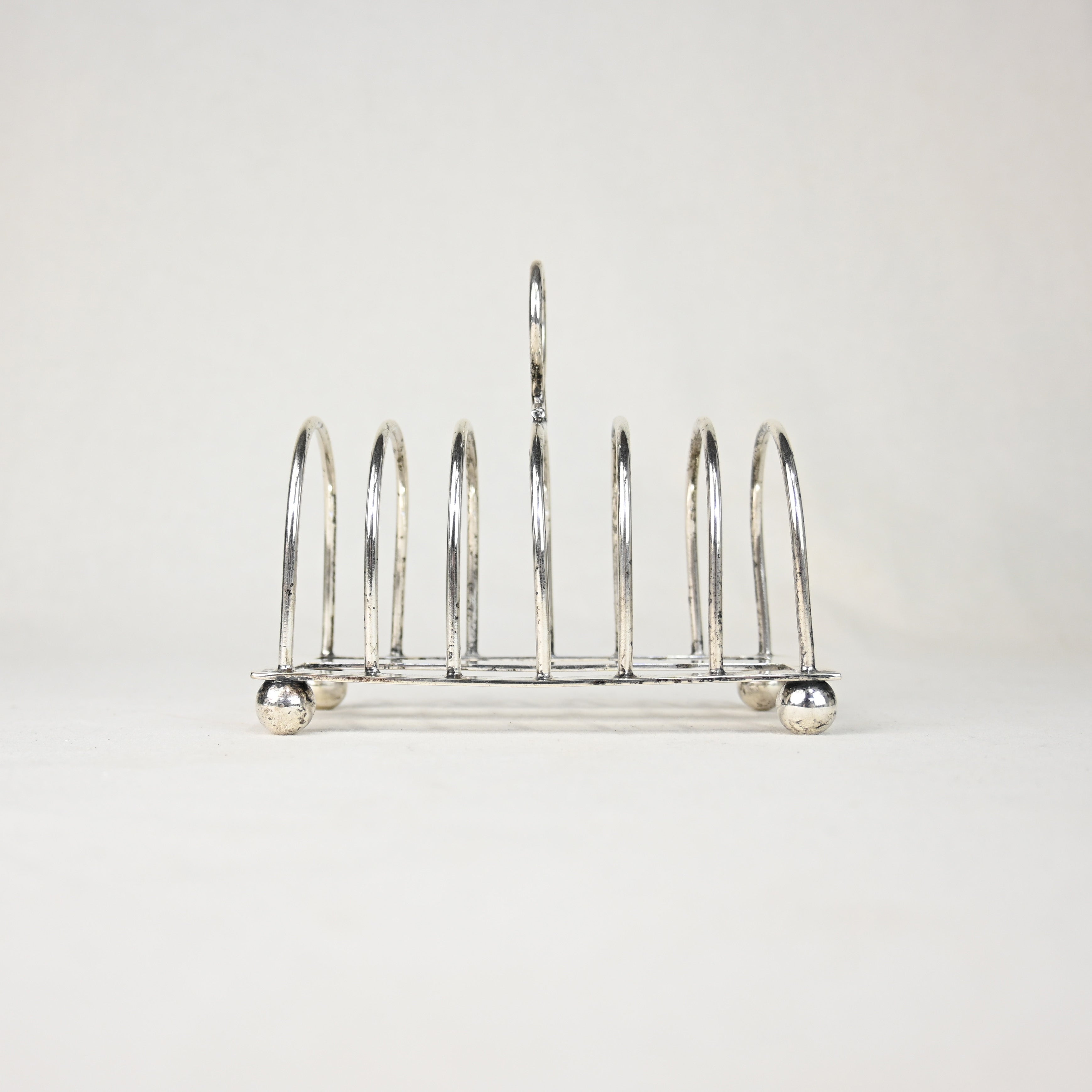 E.P.N.S. Electro Plated Nickel Silver Toast Rack UK Vintage / シルバープレート トーストラック イギリス ヴィンテージ