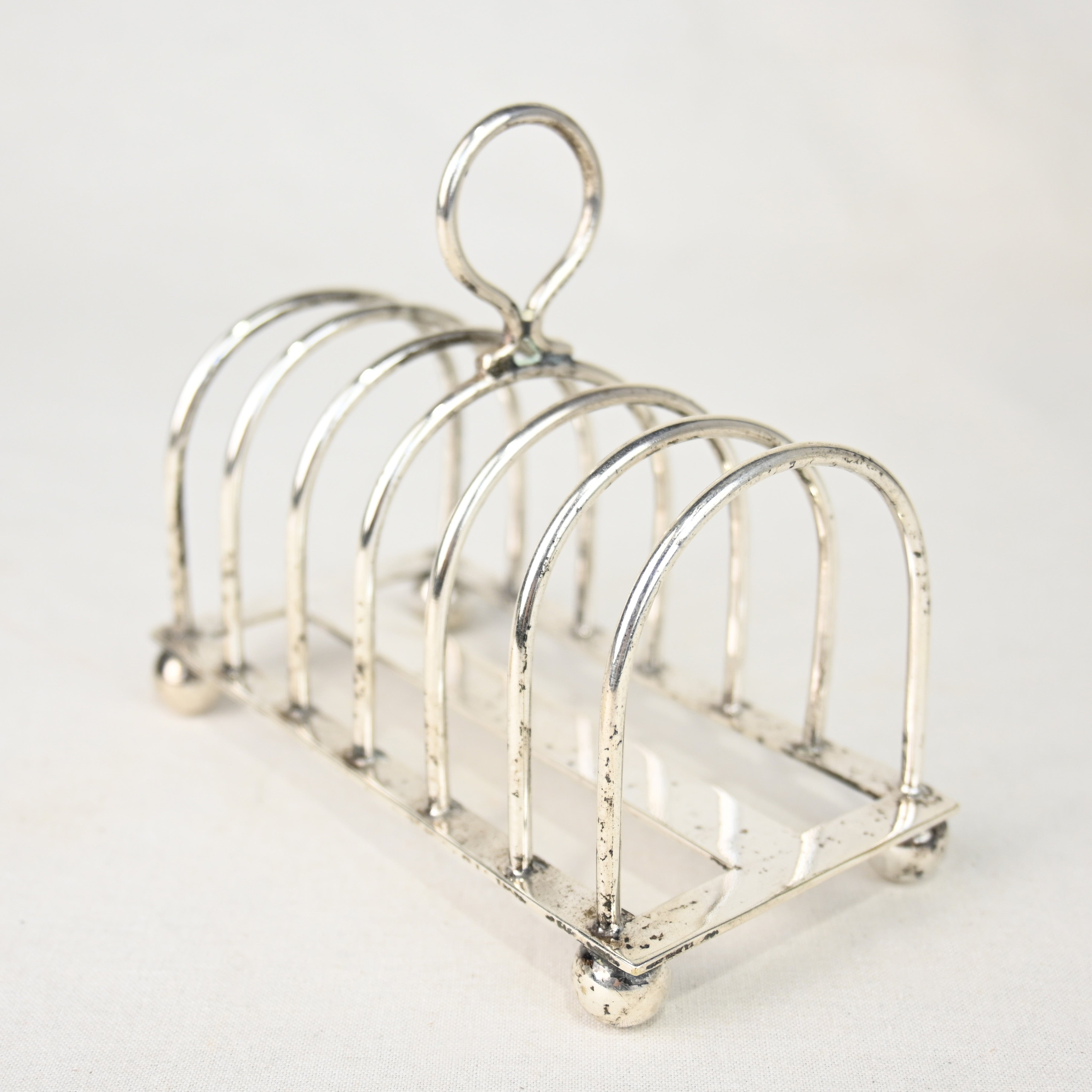 E.P.N.S. Electro Plated Nickel Silver Toast Rack UK Vintage / シルバープレート トーストラック イギリス ヴィンテージ