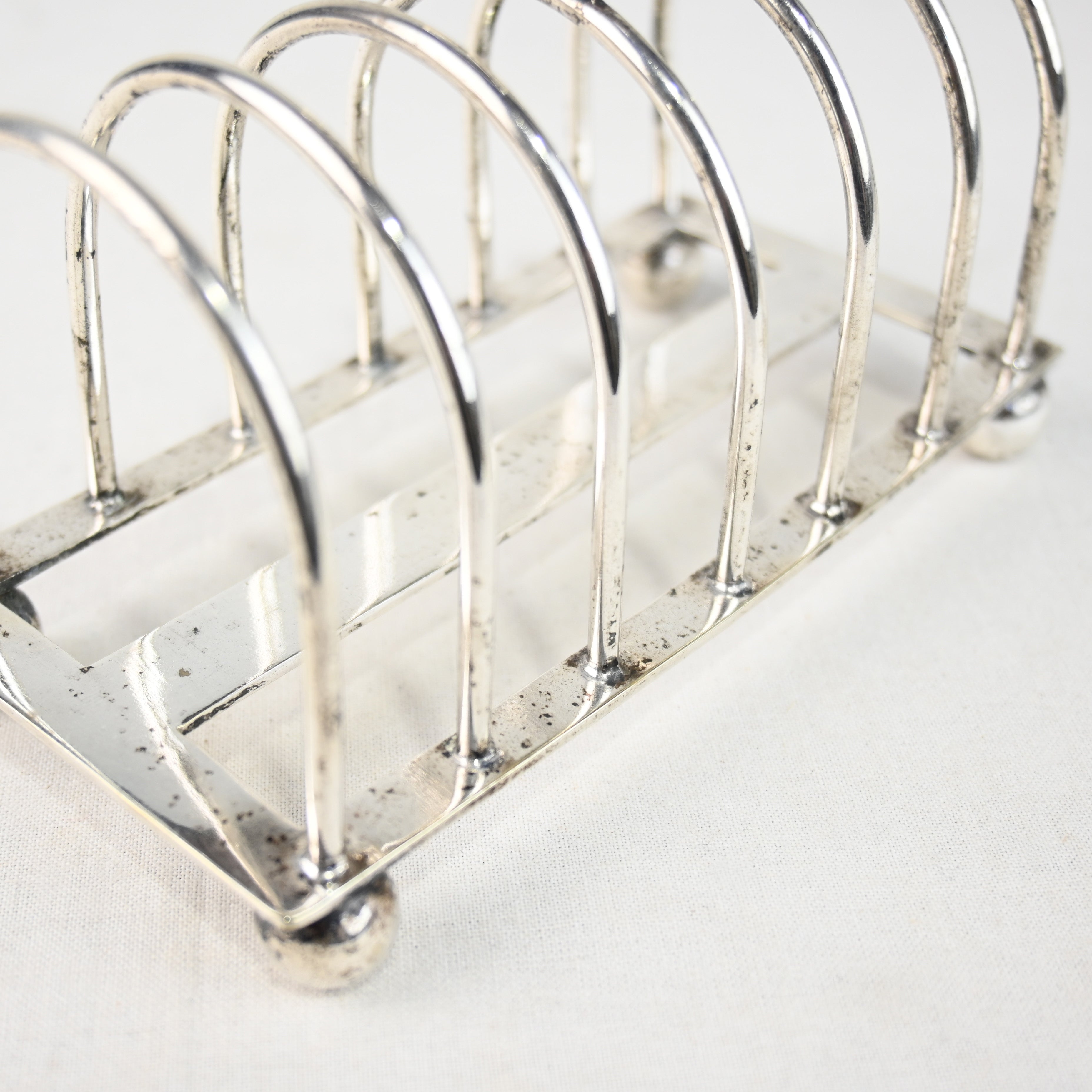 E.P.N.S. Electro Plated Nickel Silver Toast Rack UK Vintage / シルバープレート トーストラック イギリス ヴィンテージ