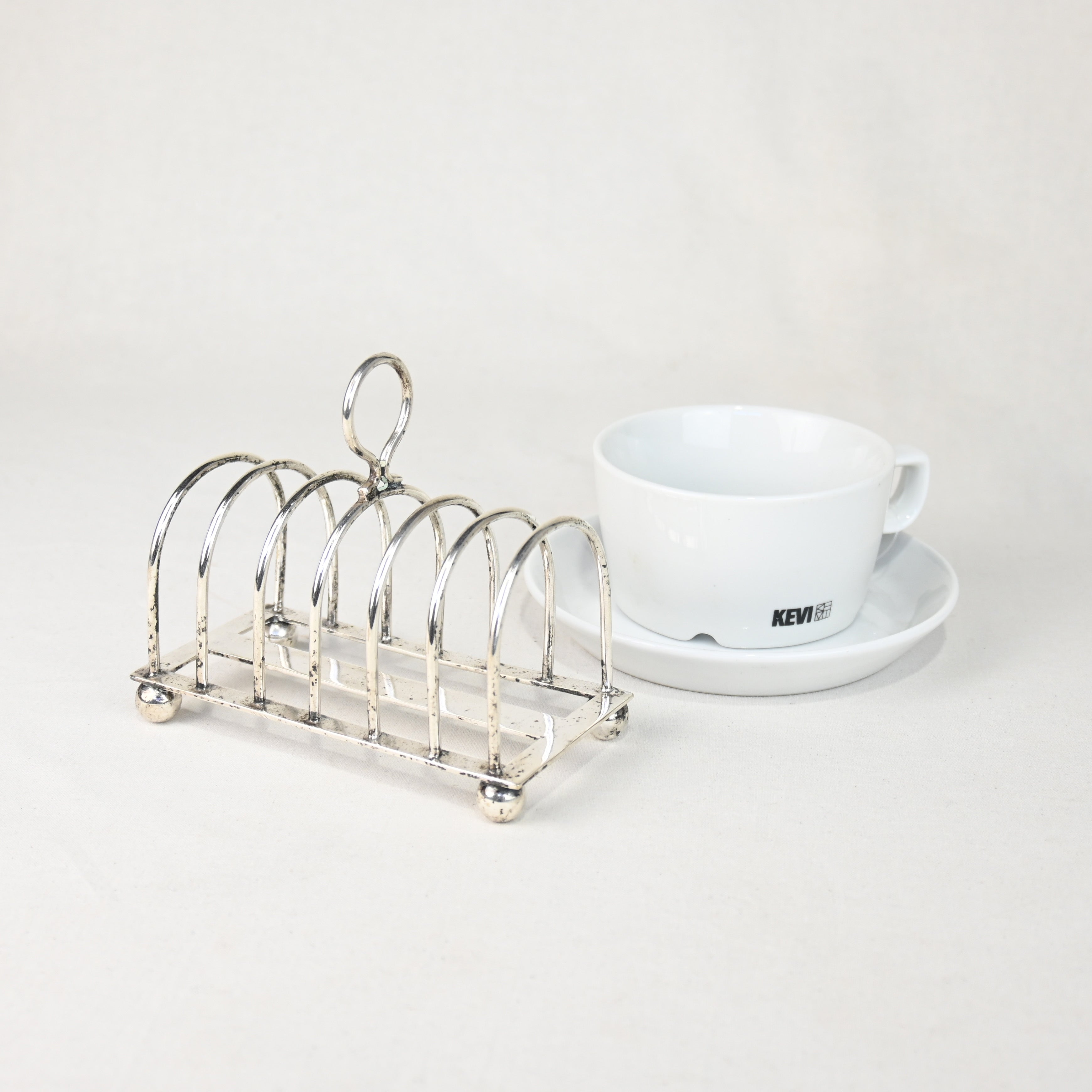 E.P.N.S. Electro Plated Nickel Silver Toast Rack UK Vintage / シルバープレート トーストラック イギリス ヴィンテージ