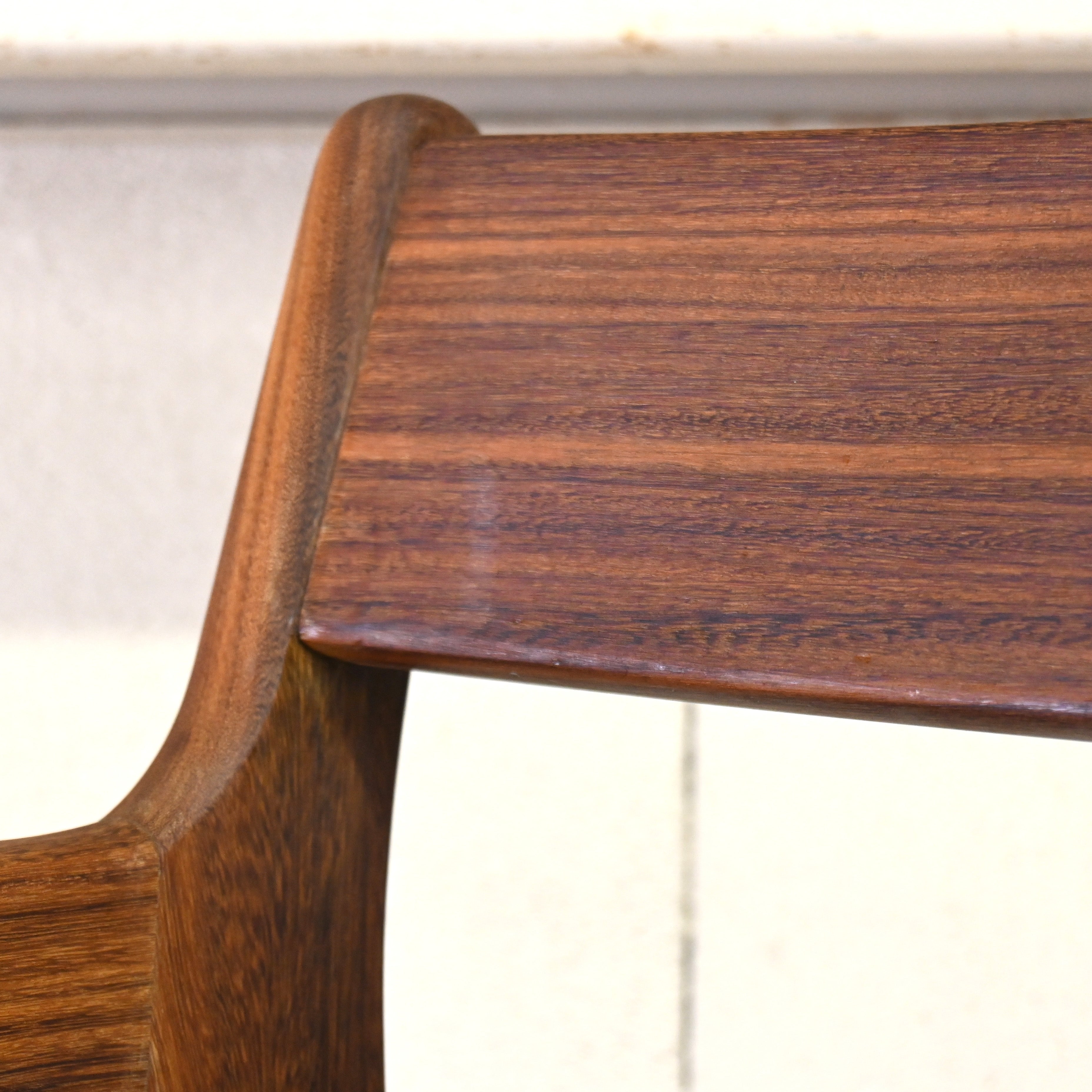 Sampei Design Teakwood Dining chair Remake UK fabric 1960~1970's Japanese modern Scandinavian design / 三平興業研究所 チーク材 ダイニングチェア リメイク 英国生地 1960~1970's ジャパニーズモダン 北欧デザイン