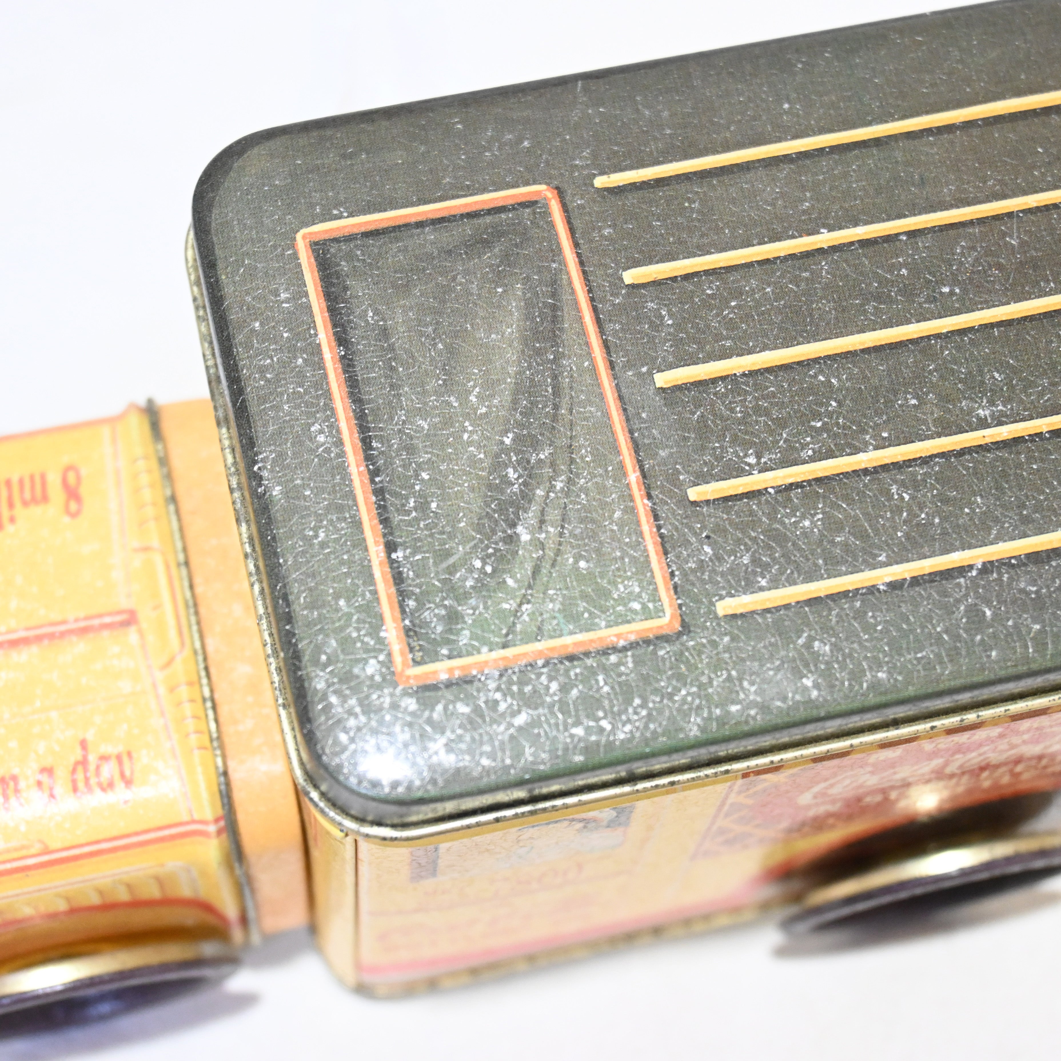 Coca-Cola Truck Tin Can 1990s Vintage Retro / コカコーラ トラック ブリキ缶 1990年代 ヴィンテージ レトロ