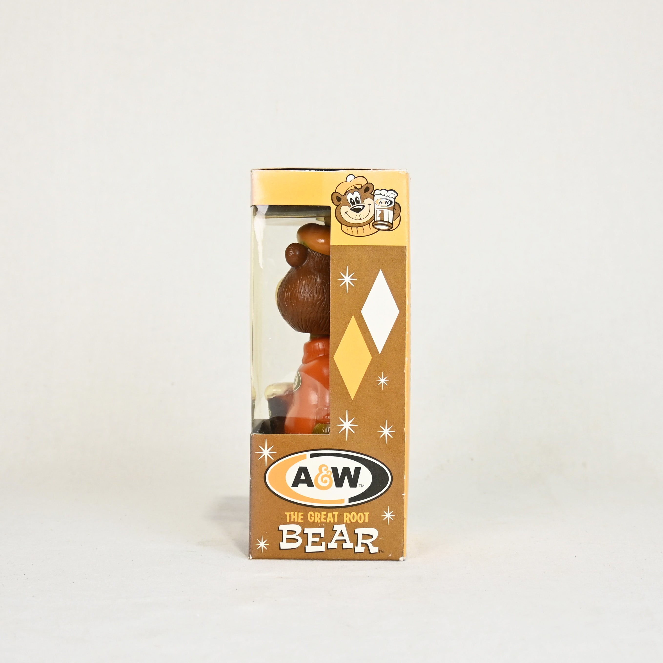 A＆W GREAT ROOT BEAR Bobble Head FUNKO U.S.A Vintage / A&W グレートルートベアー ボビングヘッドフィギュア アメリカ ヴィンテージ