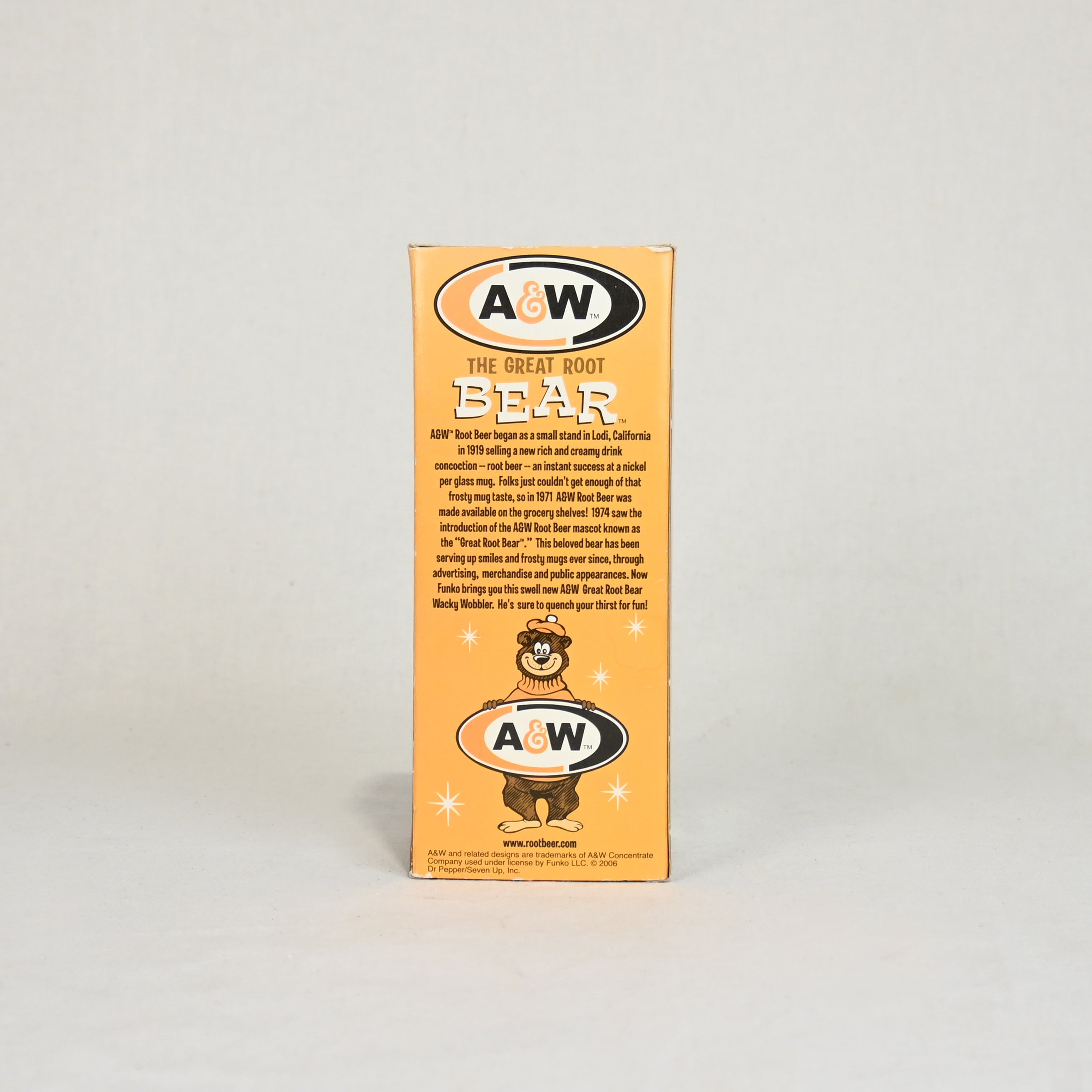 A＆W GREAT ROOT BEAR Bobble Head FUNKO U.S.A Vintage / A&W グレートルートベアー ボビングヘッドフィギュア アメリカ ヴィンテージ