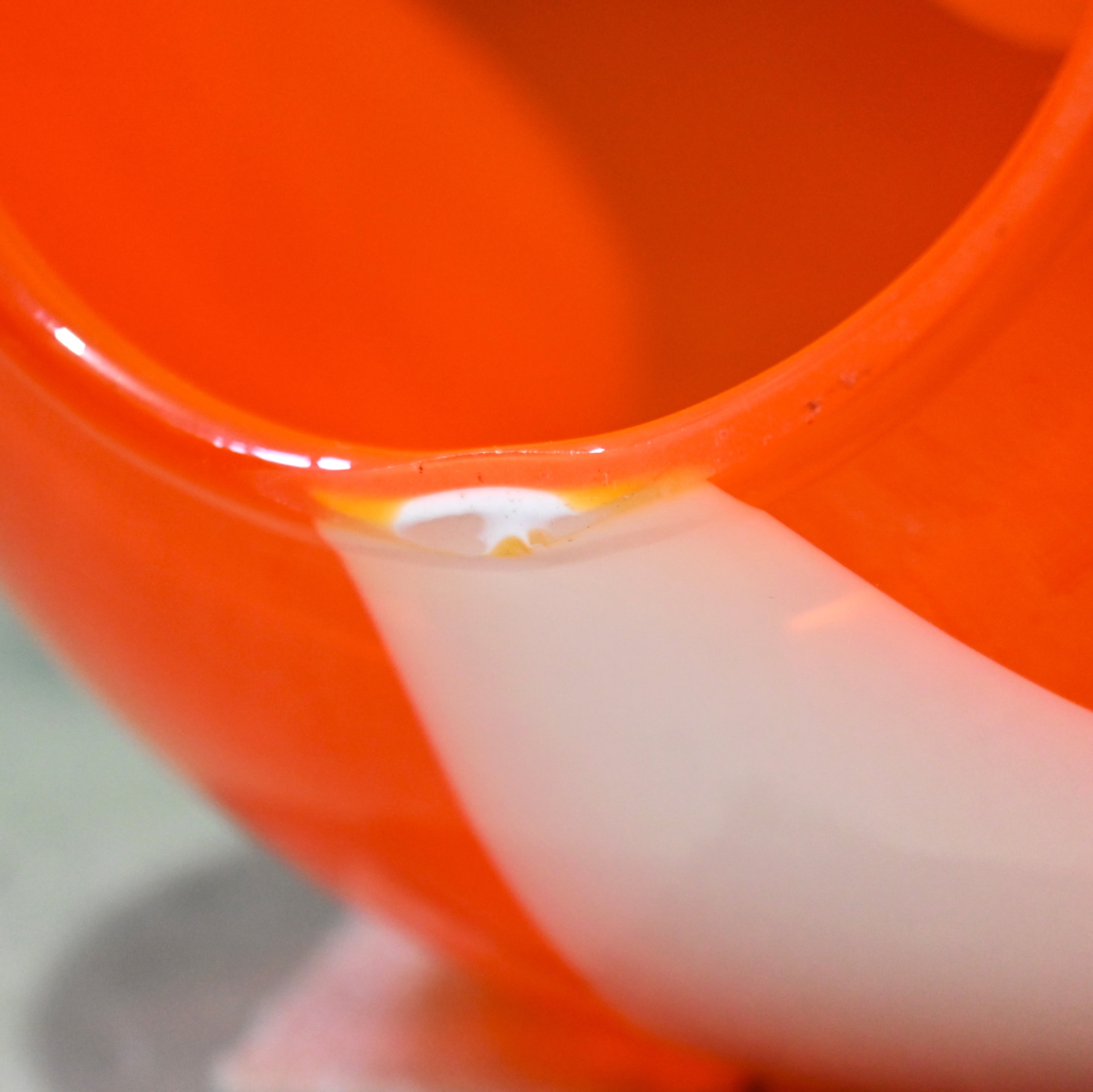 Vianne French vintage Marble glass Ball lamp Spaceage Midcentury style / ヴィアンヌ フランス ヴィンテージ マーブルガラス ボールランプ スペースエイジ ミッドセンチュリー