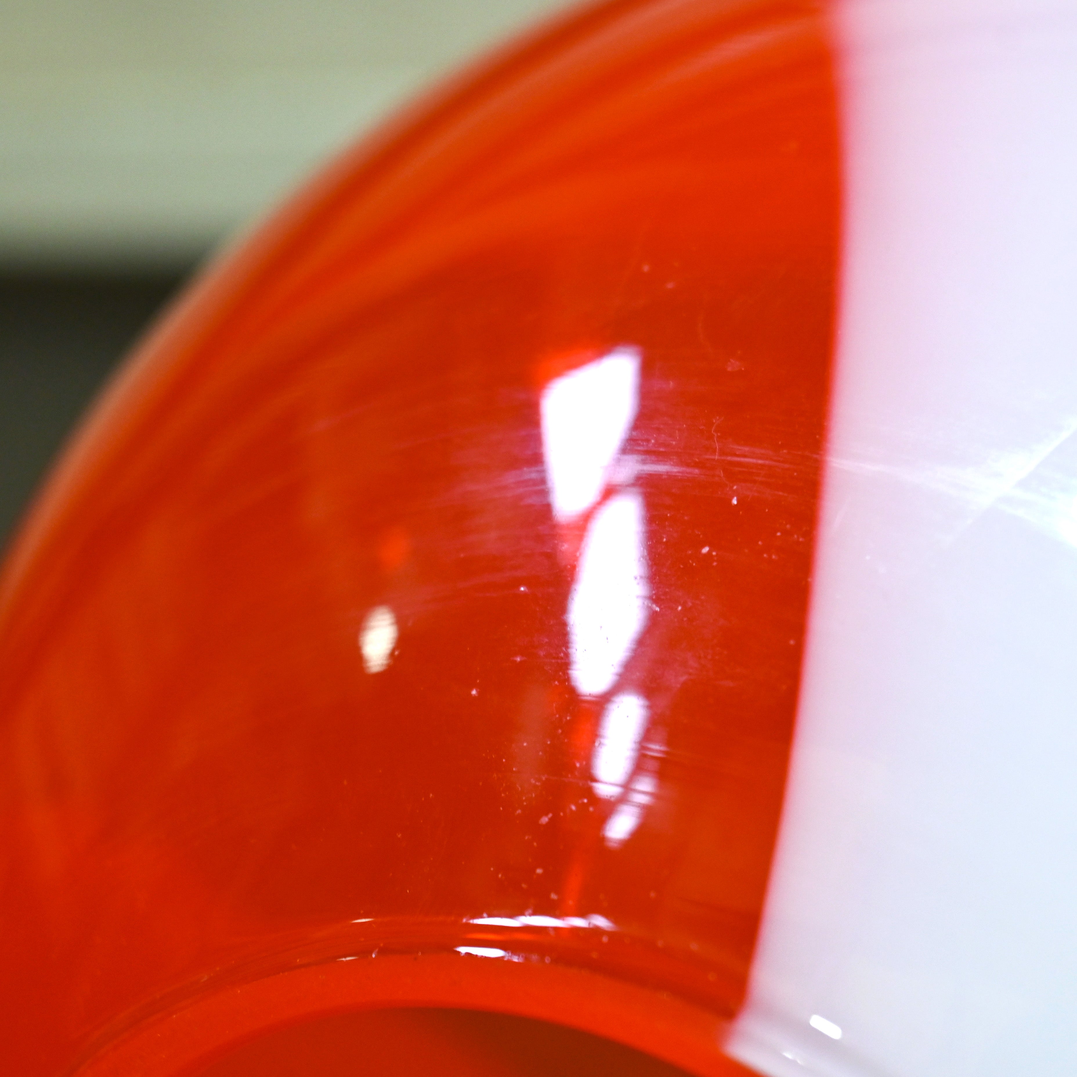 Vianne French vintage Marble glass Ball lamp Spaceage Midcentury style / ヴィアンヌ フランス ヴィンテージ マーブルガラス ボールランプ スペースエイジ ミッドセンチュリー