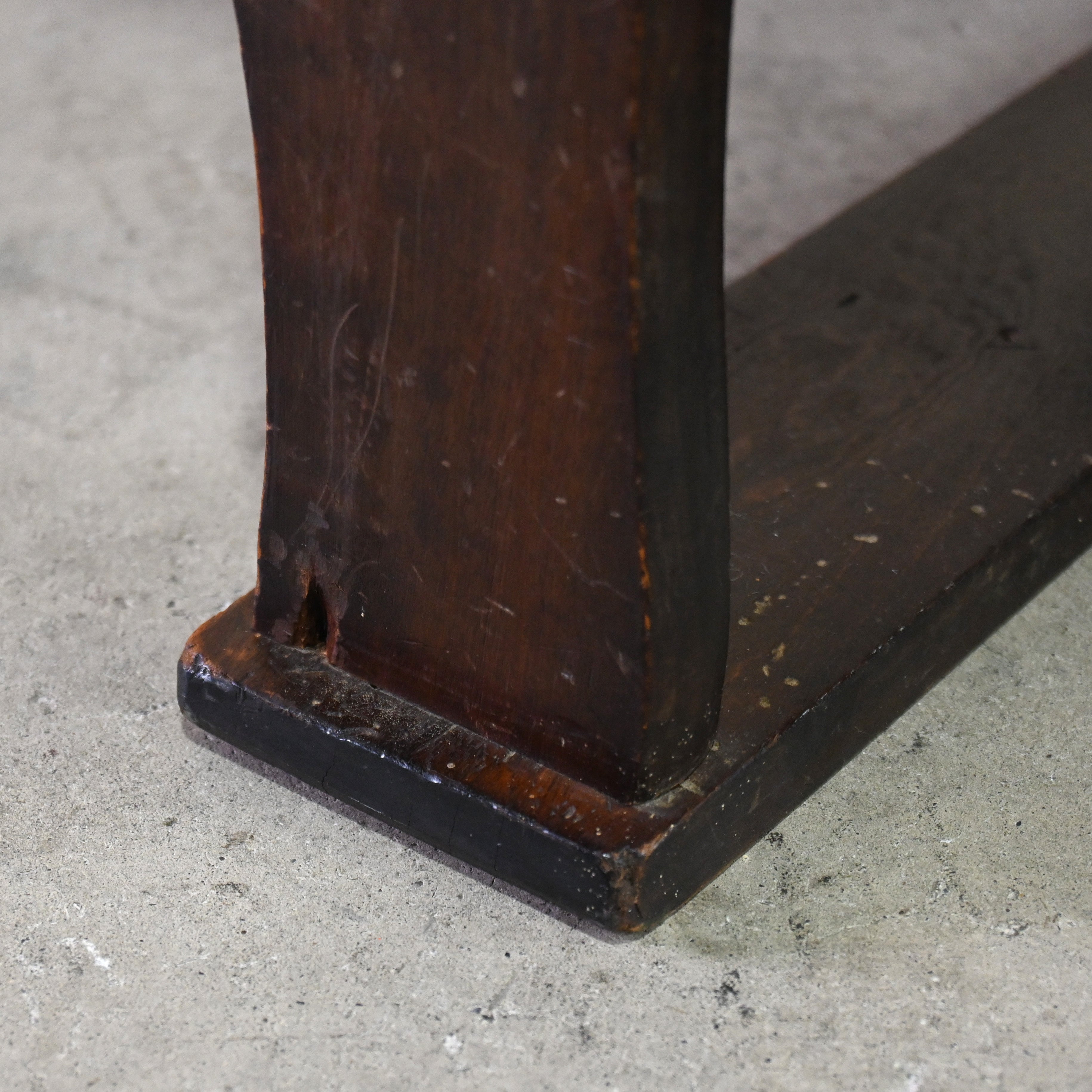 Japanese antique Karuizawa Carving Horseshoe Arm chair chinoiserie / 和製アンティーク 軽井沢彫 馬蹄型 アームチェア 大正浪漫 シノワズリ