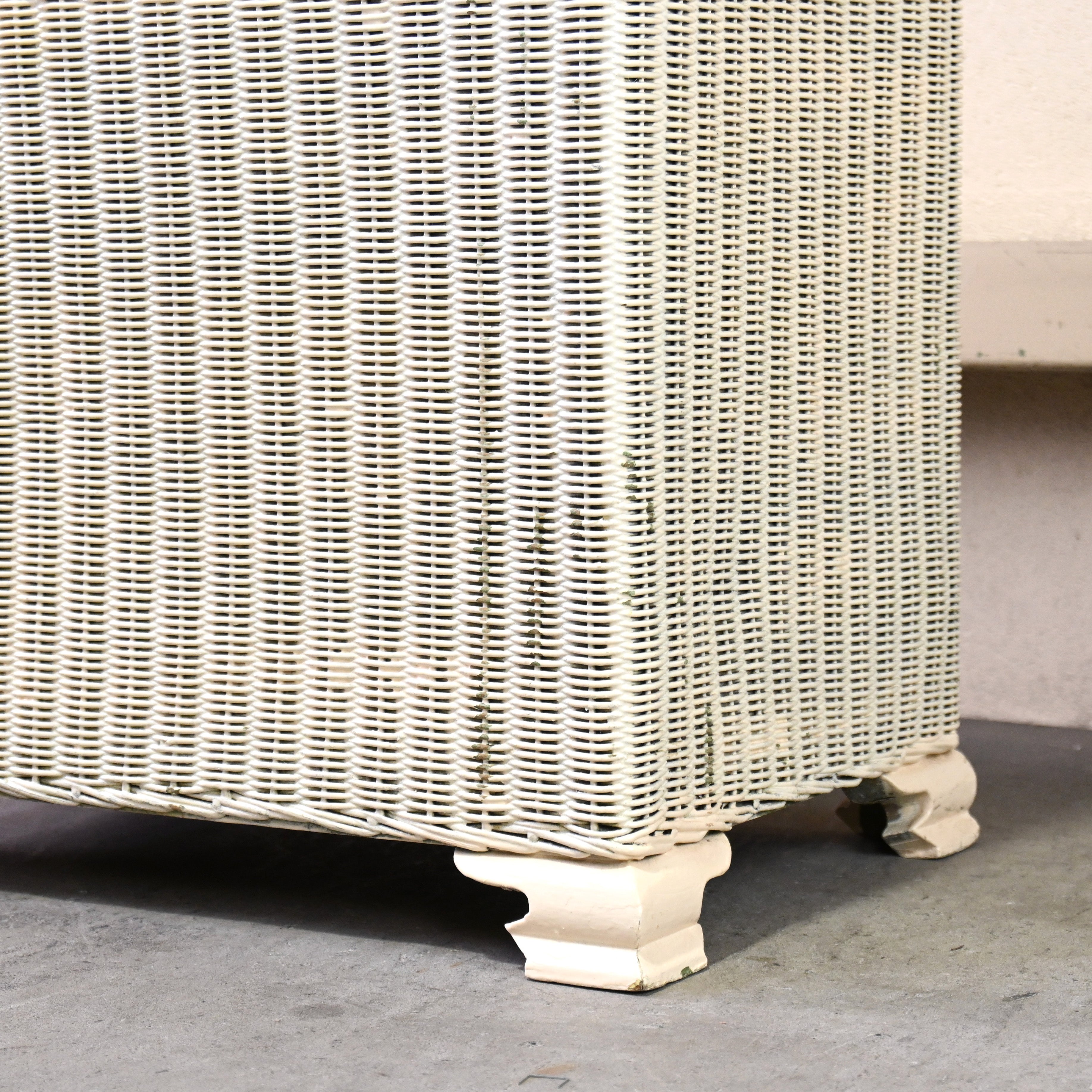 LLOYD LOOM Bed side cabinet Craft paper British antique Shabbychic / ロイドルーム ベッドサイドキャビネット クラフトペーパー イギリンアンティーク シャビーシック