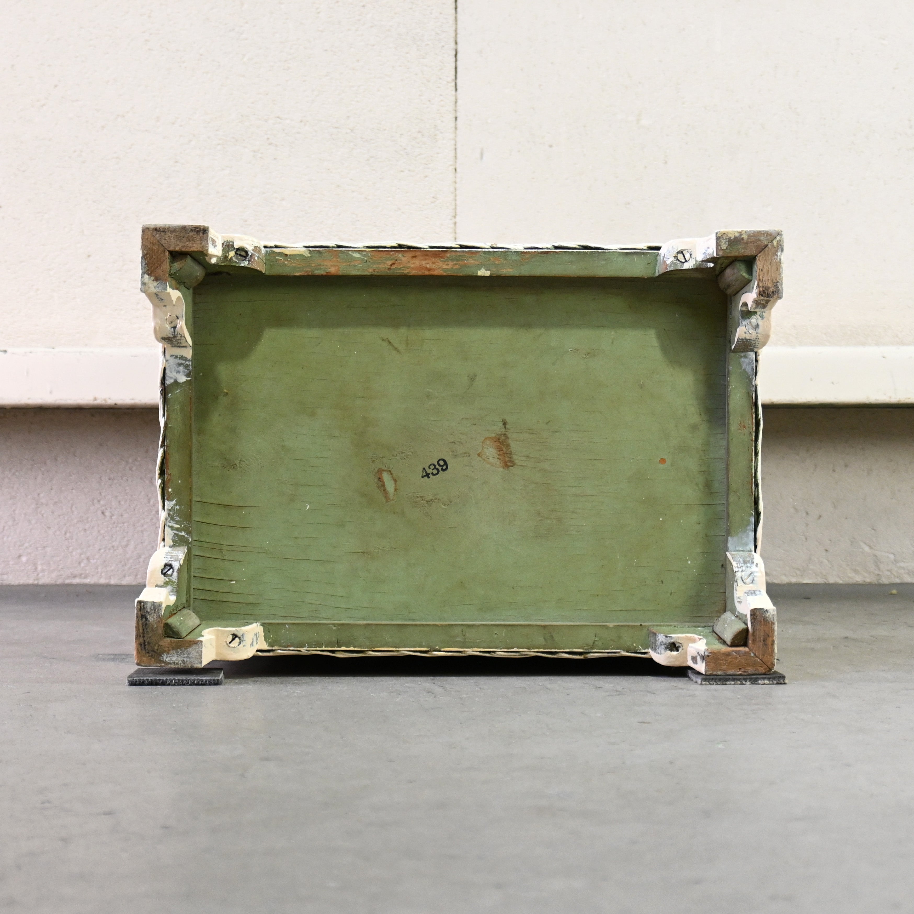 LLOYD LOOM Bed side cabinet Craft paper British antique Shabbychic / ロイドルーム ベッドサイドキャビネット クラフトペーパー イギリンアンティーク シャビーシック