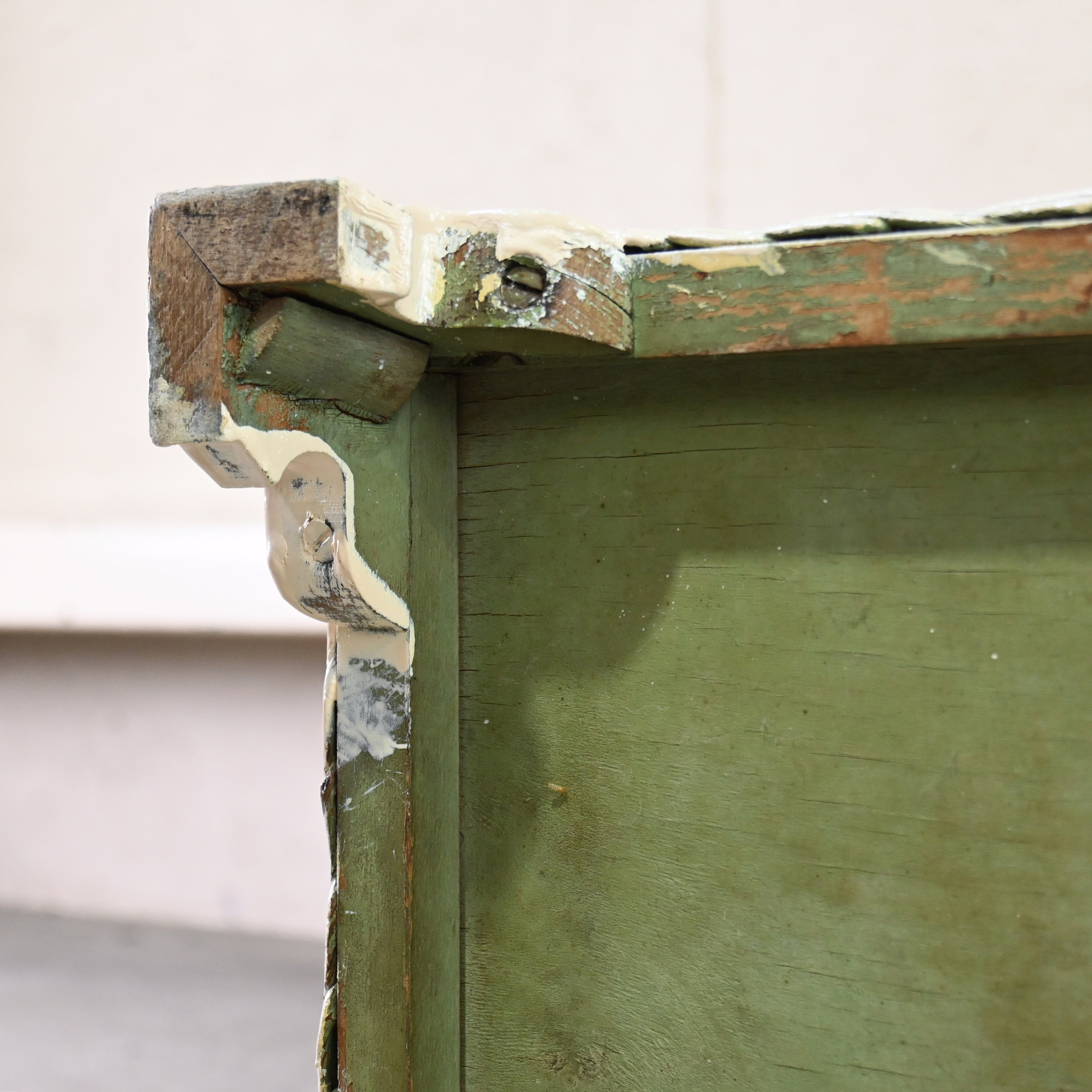 LLOYD LOOM Bed side cabinet Craft paper British antique Shabbychic / ロイドルーム ベッドサイドキャビネット クラフトペーパー イギリンアンティーク シャビーシック