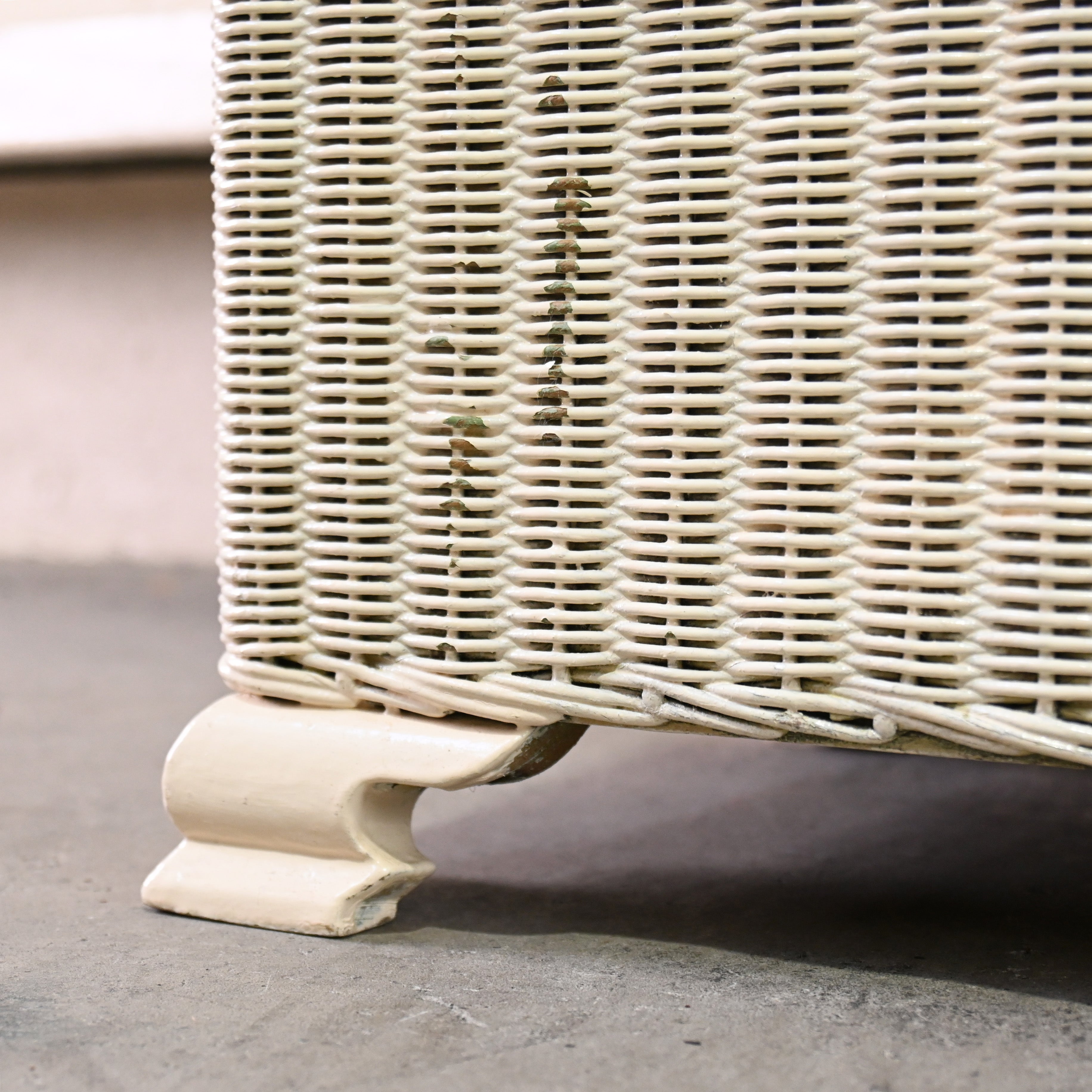 LLOYD LOOM Bed side cabinet Craft paper British antique Shabbychic / ロイドルーム ベッドサイドキャビネット クラフトペーパー イギリンアンティーク シャビーシック