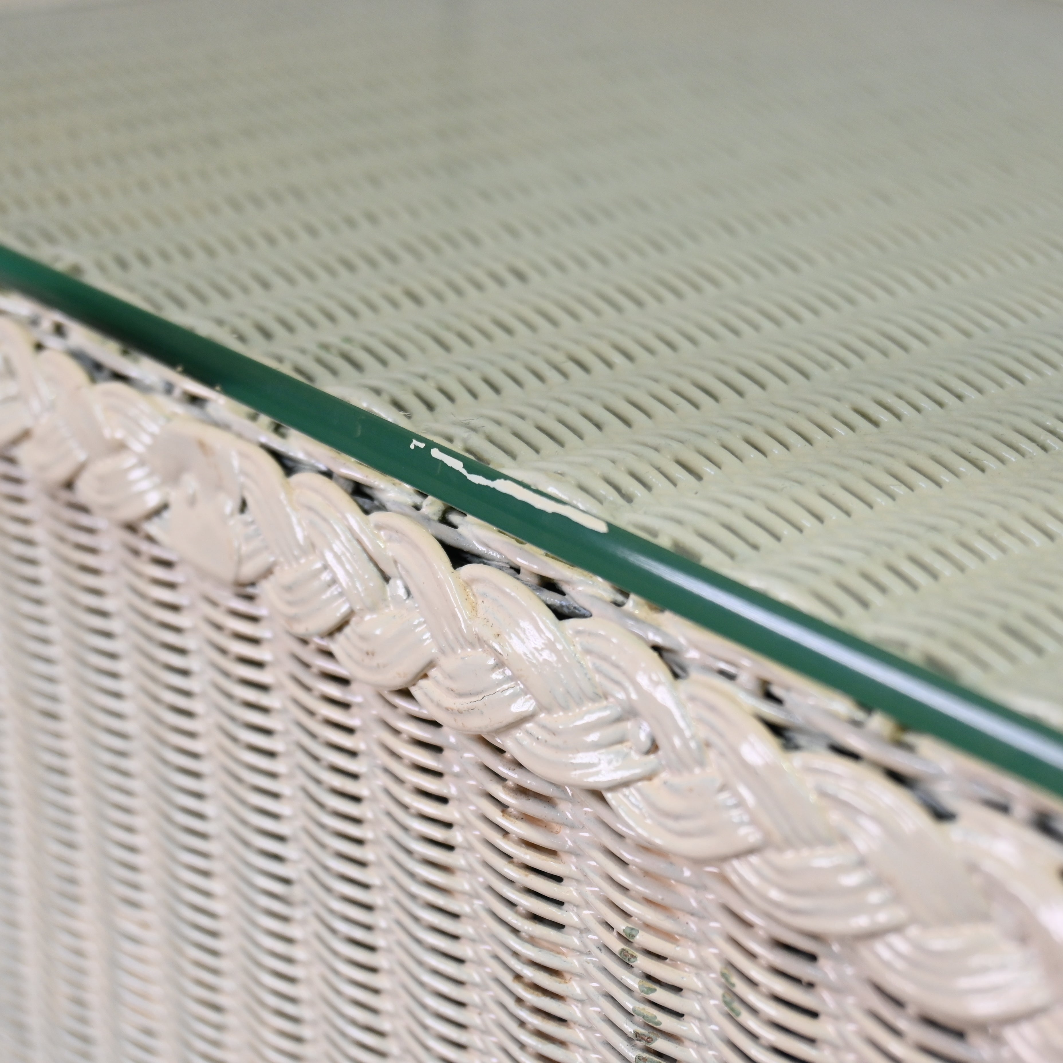 LLOYD LOOM Bed side cabinet Craft paper British antique Shabbychic / ロイドルーム ベッドサイドキャビネット クラフトペーパー イギリンアンティーク シャビーシック