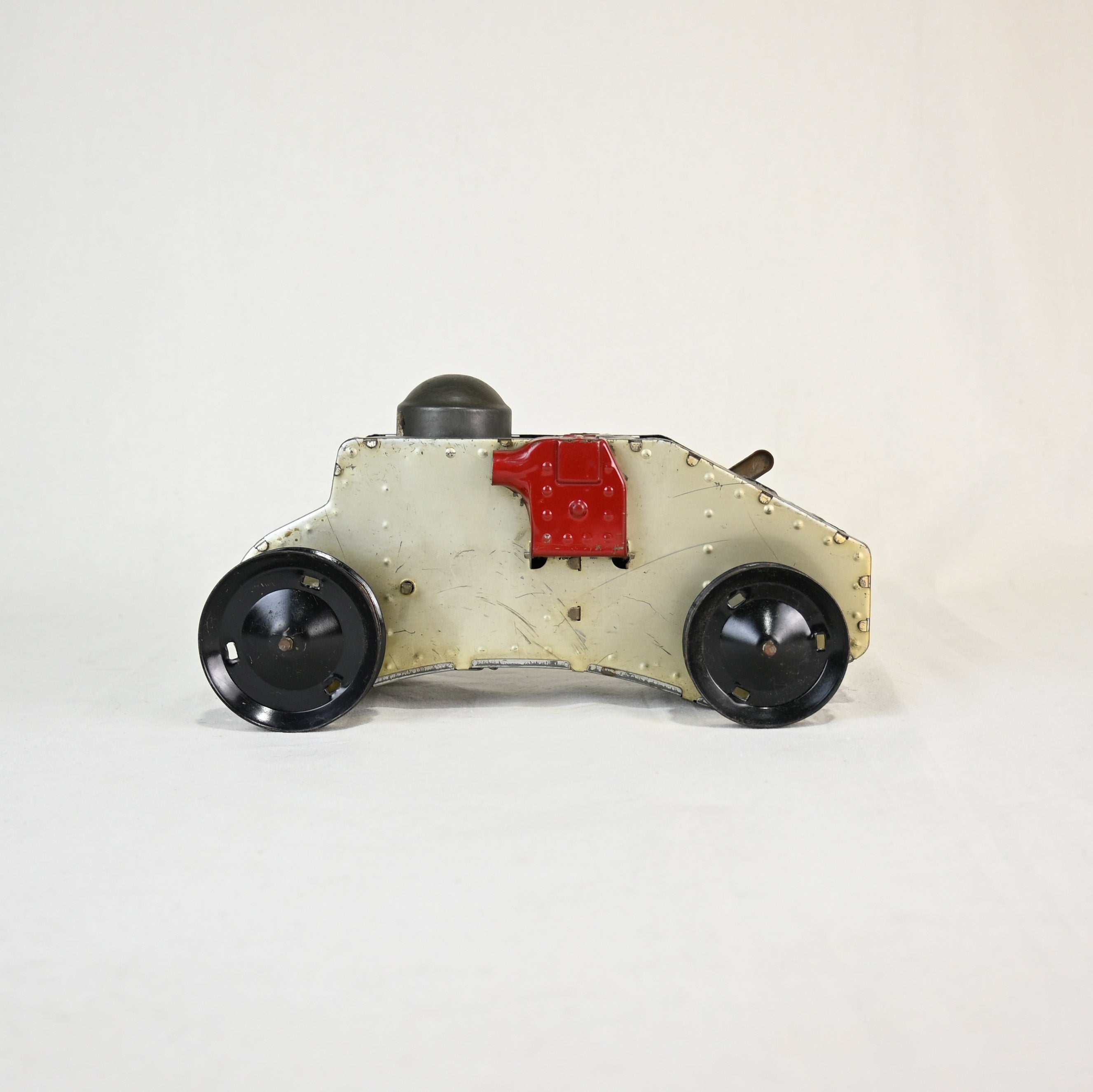 Marx Military Windup Tank Tin Toy 1930's U.S.A Junk / マルクス社 ブリキ戦車 1930年代 アメリカ ジャンク品