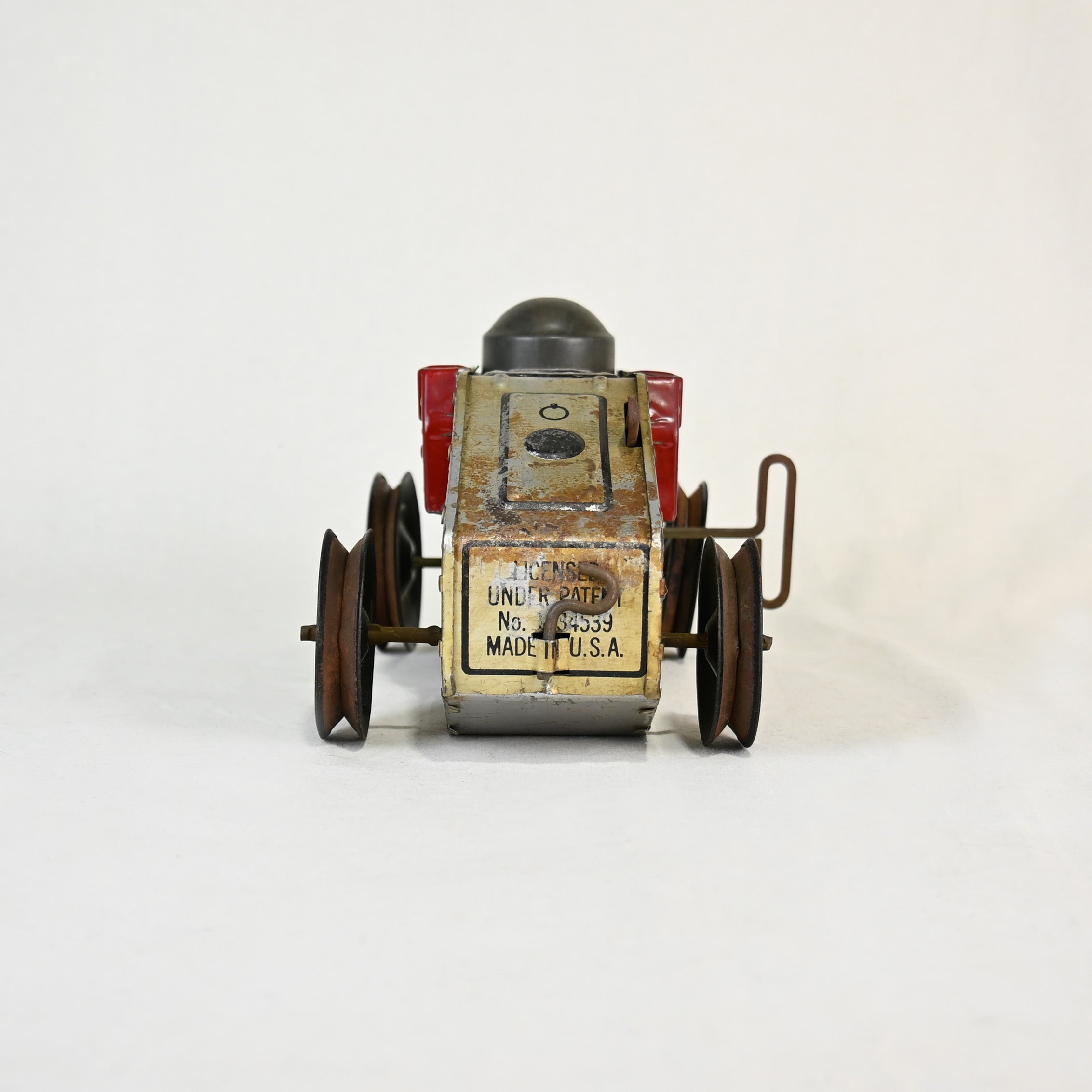 Marx Military Windup Tank Tin Toy 1930's U.S.A Junk / マルクス社 ブリキ戦車 1930年代 アメリカ ジャンク品