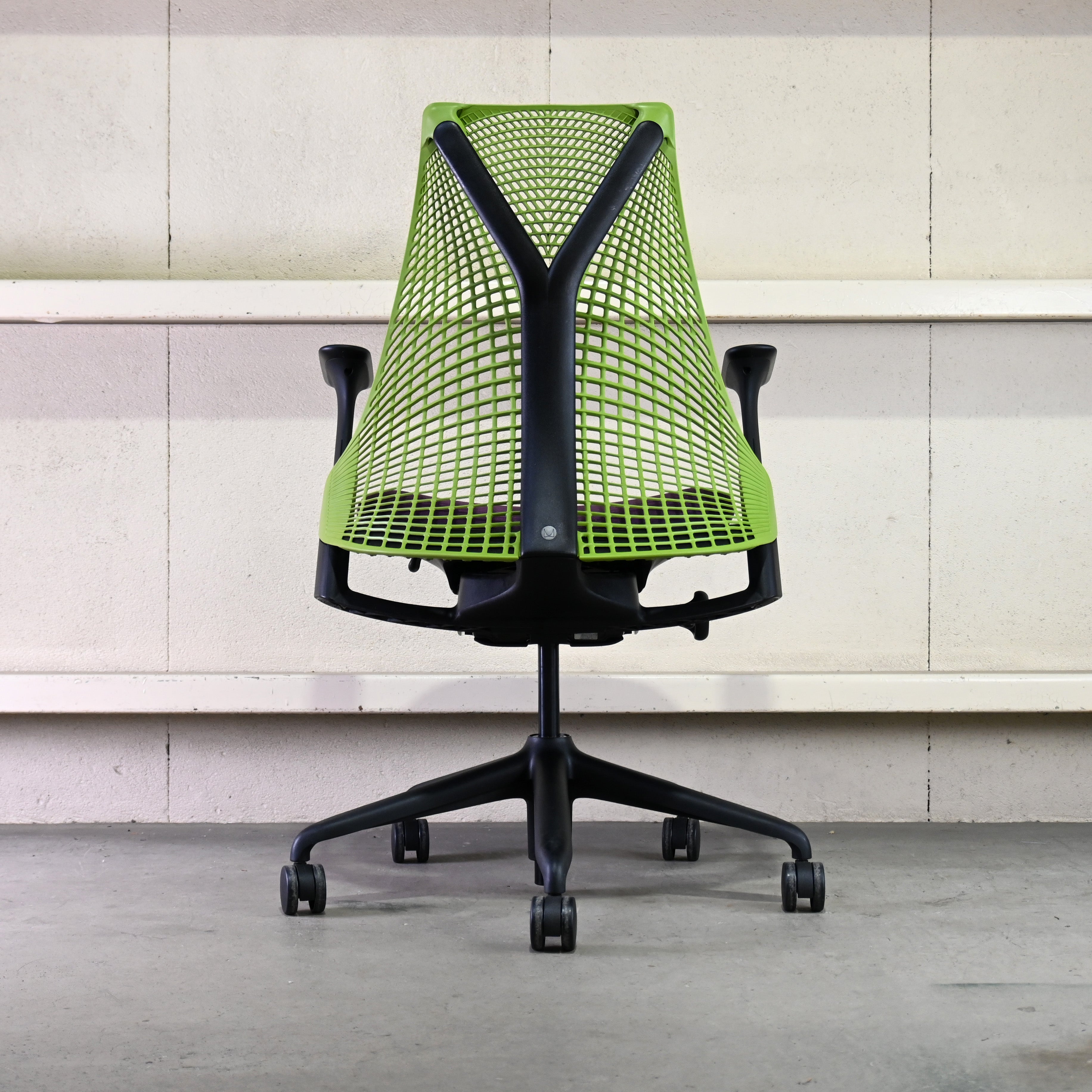 Herman Miller Sayl Chair Yves Behar Purple &  Green apple Work chair American modern design / ハーマンミラー セイルチェア イヴ・ベアール パープル & グリーンアップル ワークチェア アメリカンモダンデザイン