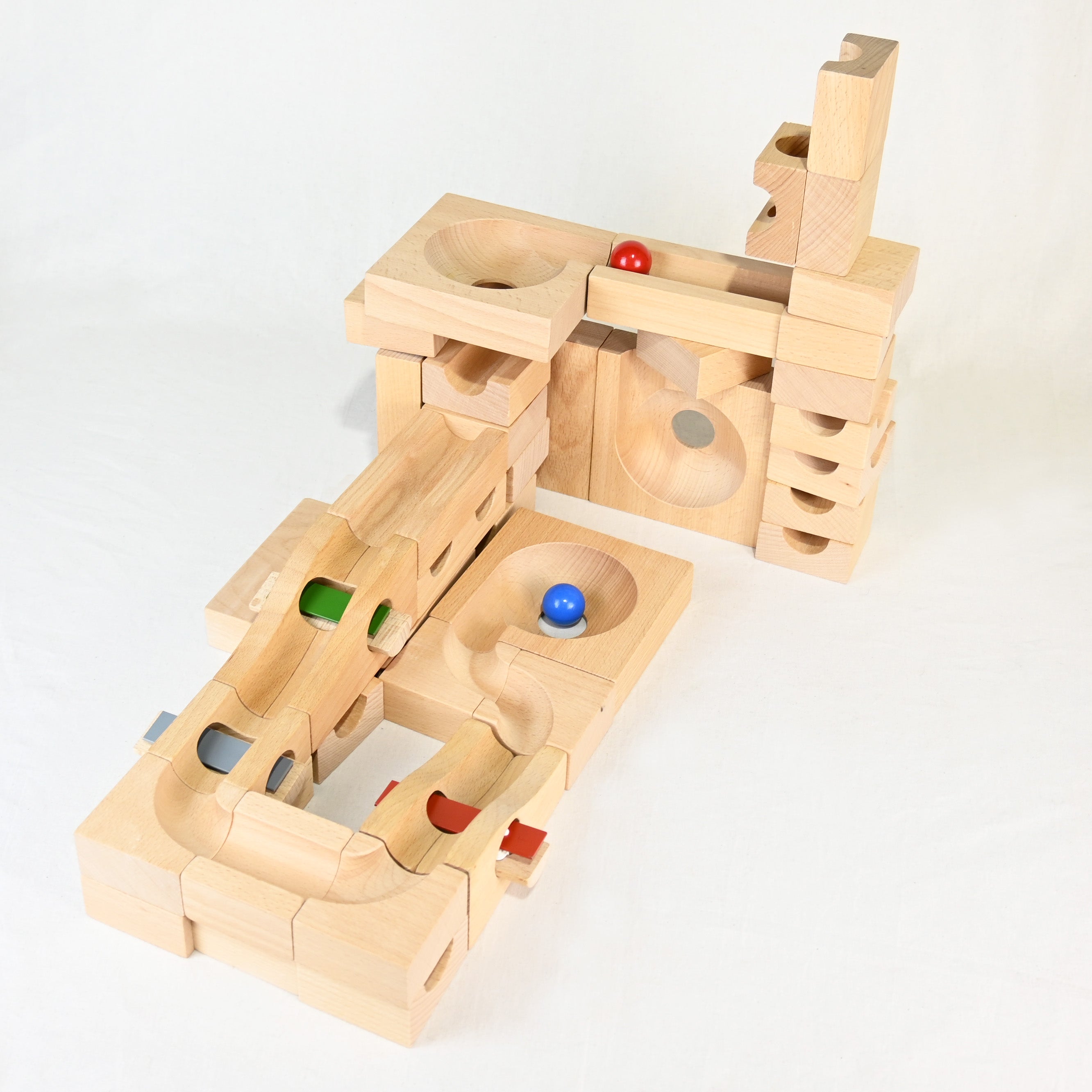 KADEN Kugelbahn Chime Bornelund Wood Kids Educational Toy Germany / カデン社 クーゲルバーン・チャイム 玉転がし積み木セット ボーネルンド ドイツ