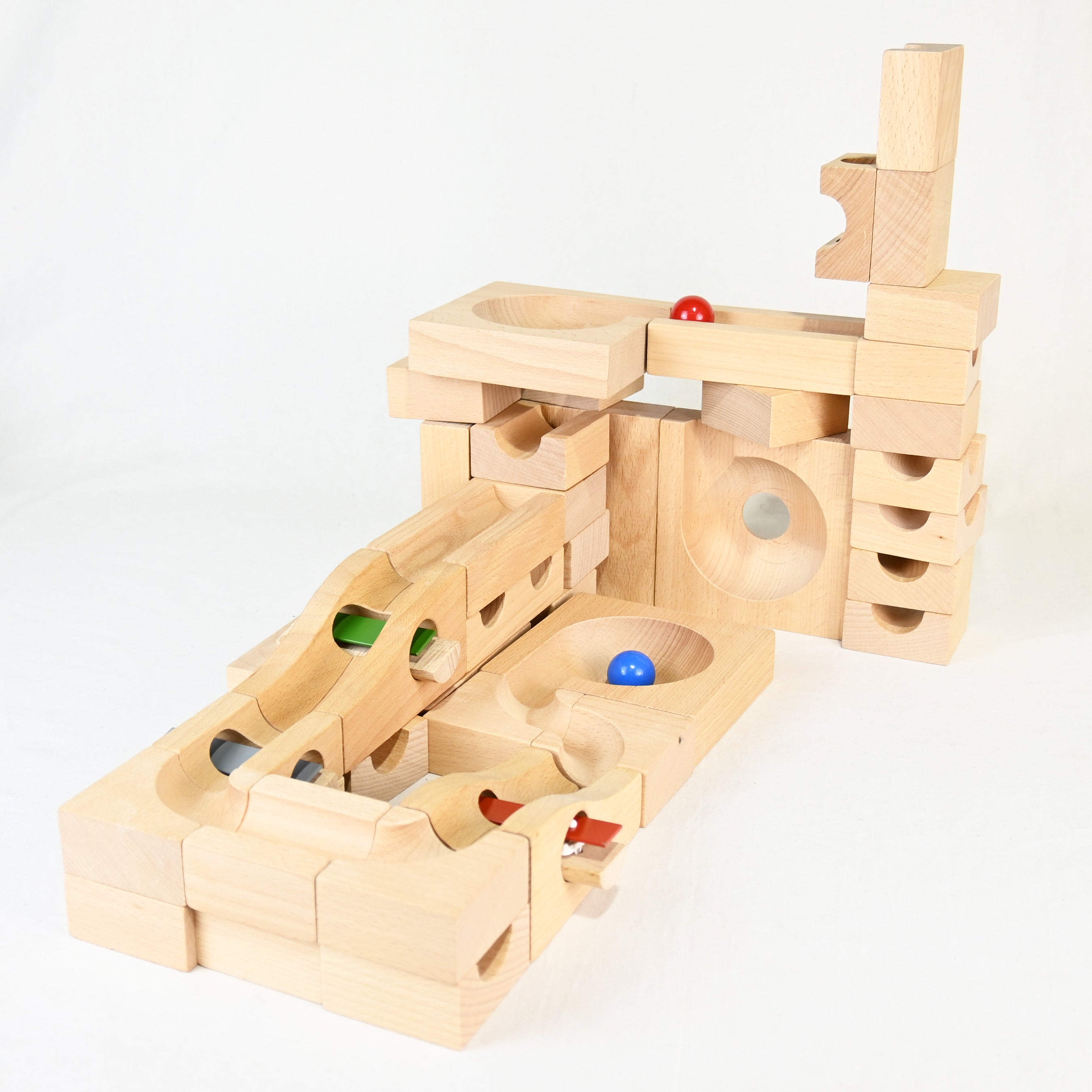 KADEN Kugelbahn Chime Bornelund Wood Kids Educational Toy Germany / カデン社 クーゲルバーン・チャイム 玉転がし積み木セット ボーネルンド ドイツ