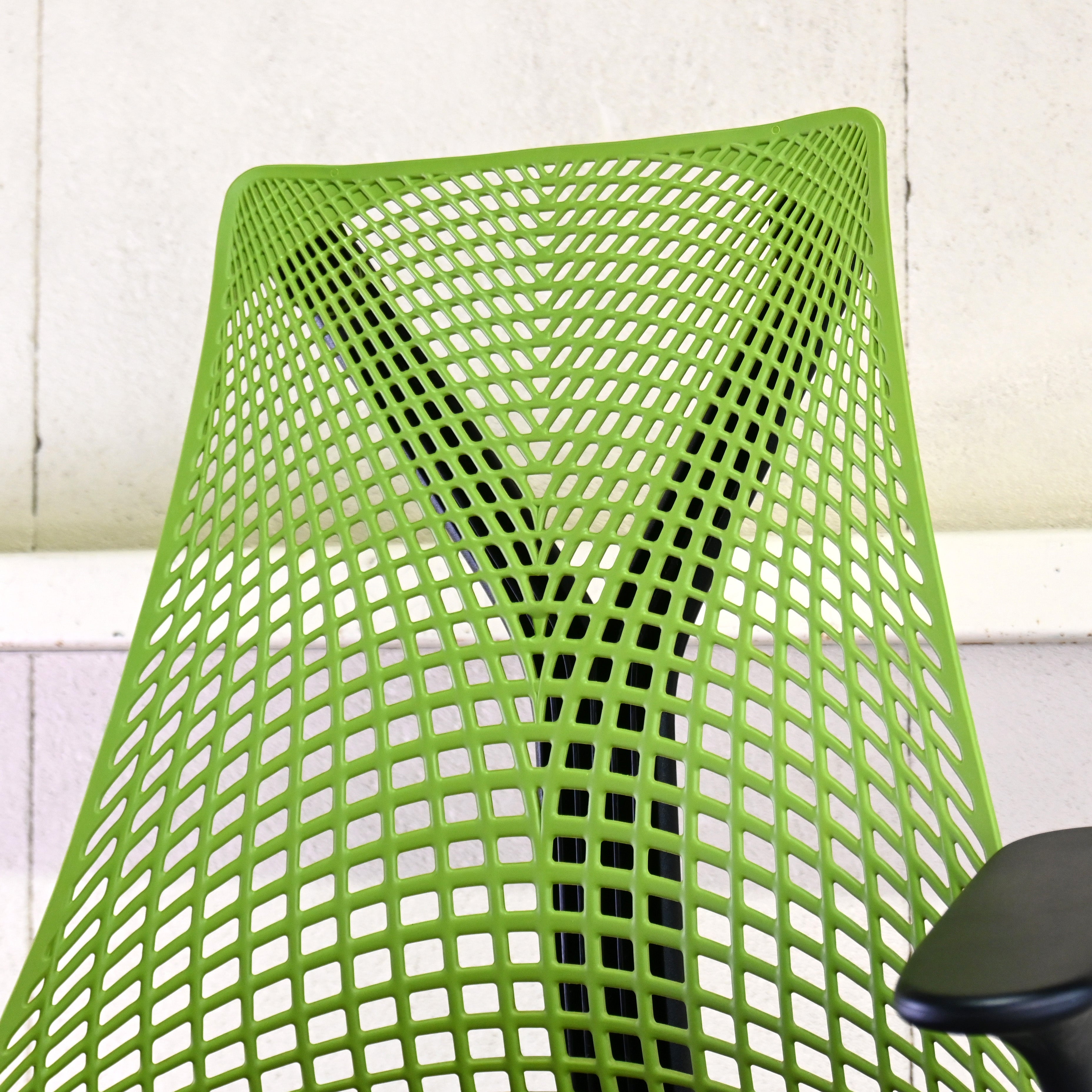 Herman Miller Sayl Chair Yves Behar Purple &  Green apple Work chair American modern design / ハーマンミラー セイルチェア イヴ・ベアール パープル & グリーンアップル ワークチェア アメリカンモダンデザイン