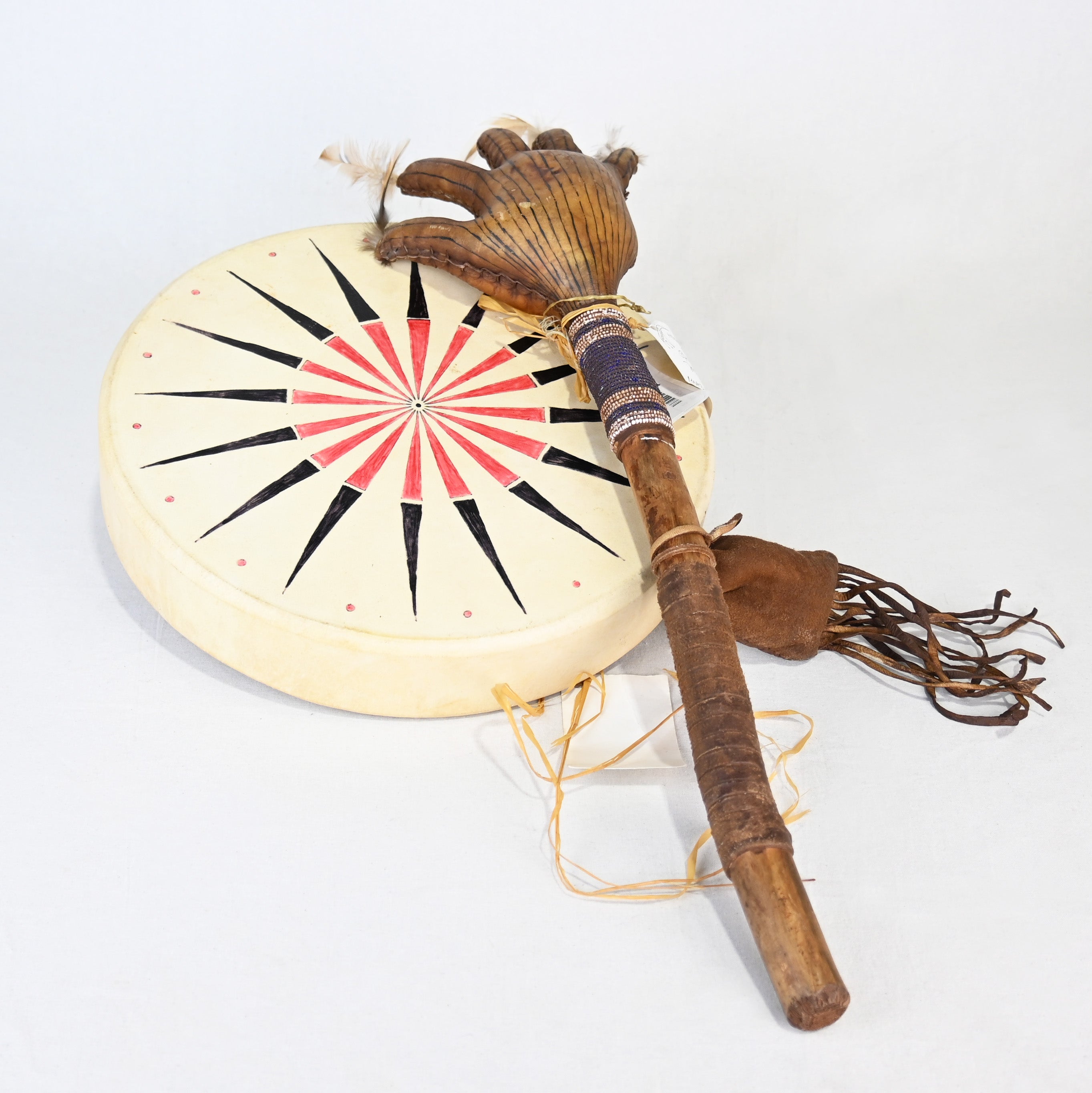 Native American Sound Stick Musical instrument / ネイティブアメリカン ステッキ型 マラカス楽器 ラトル