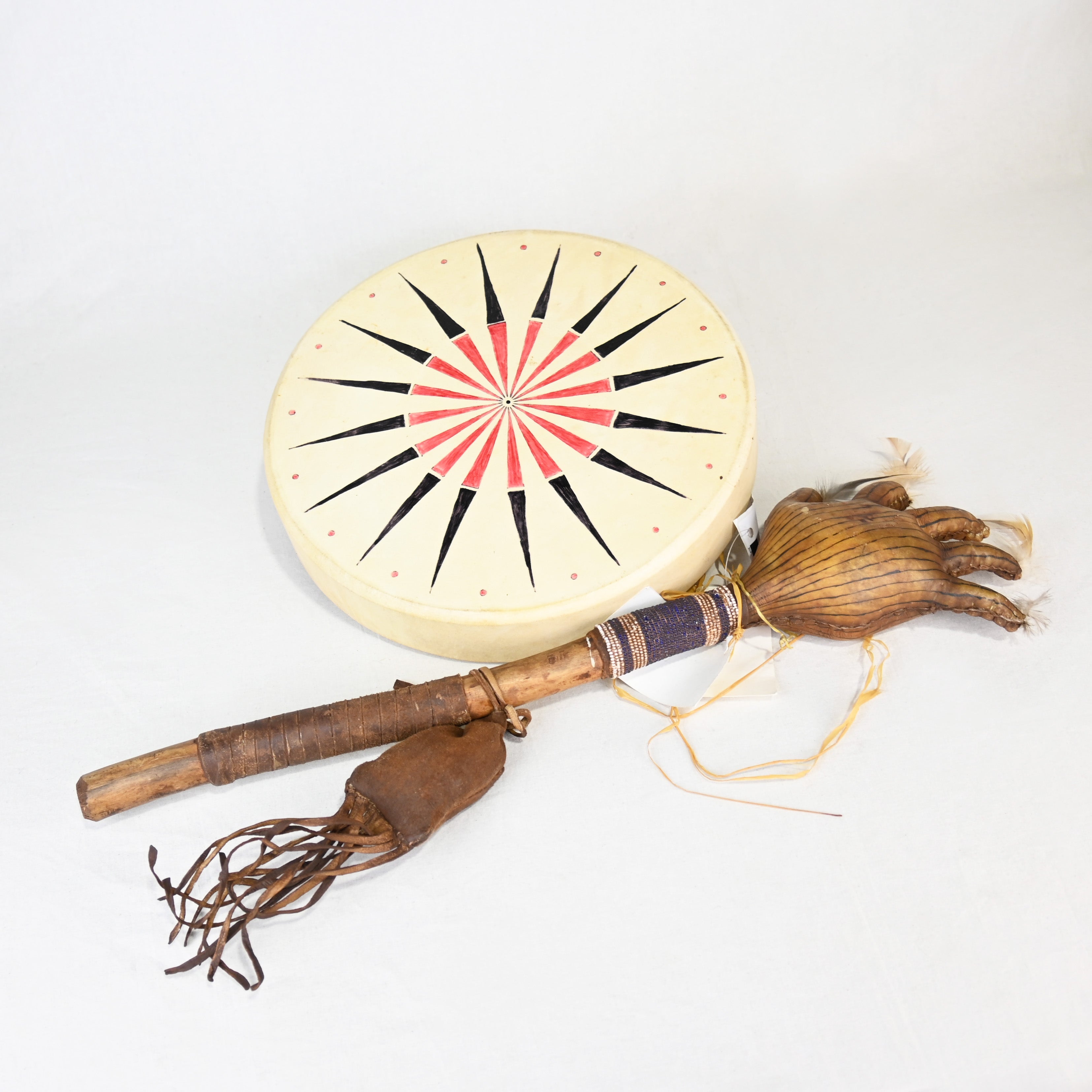 Native American Sound Stick Musical instrument / ネイティブアメリカン ステッキ型 マラカス楽器 ラトル