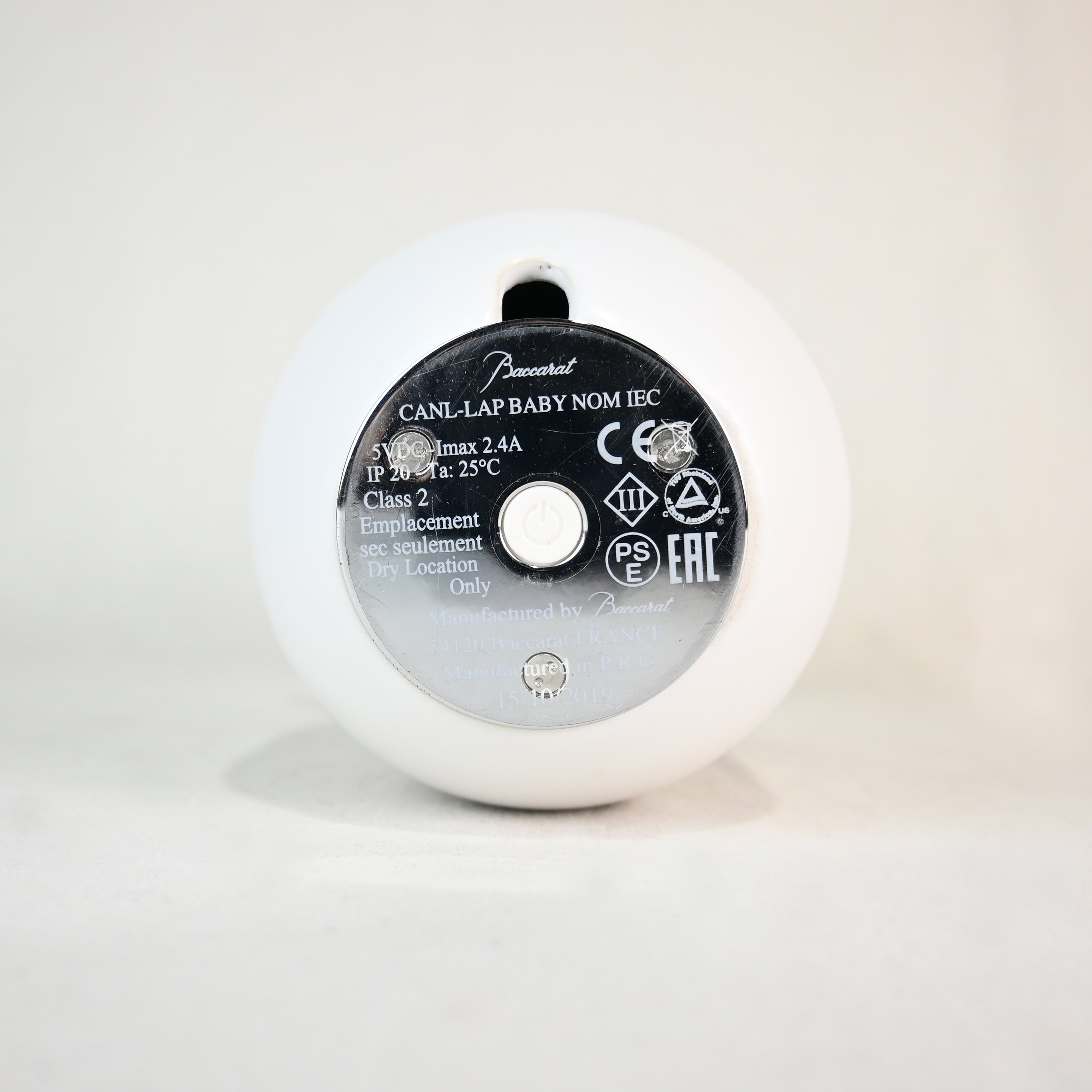 Baccarat Jaime Hayon Baby candy light Nomad lamp LED / バカラ ハイメ・アジョン ベビーキャンディライト ノマド ランプ 充電式コードレス可