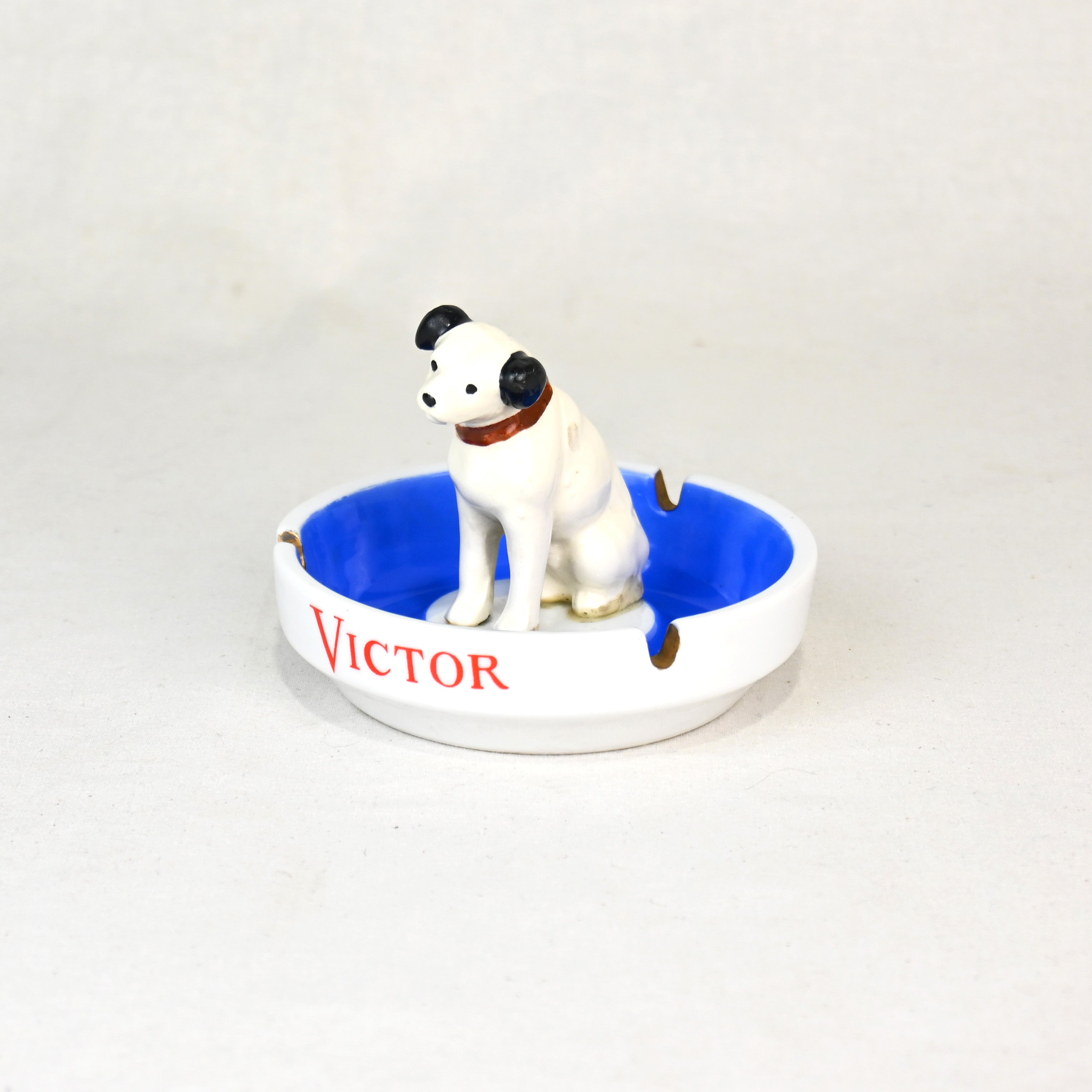 Victor Nipper Pottery Ash tray 1960's Japan vintage / ビクター ニッパー 陶器 灰皿 1960年代 ジャパンヴィンテージ