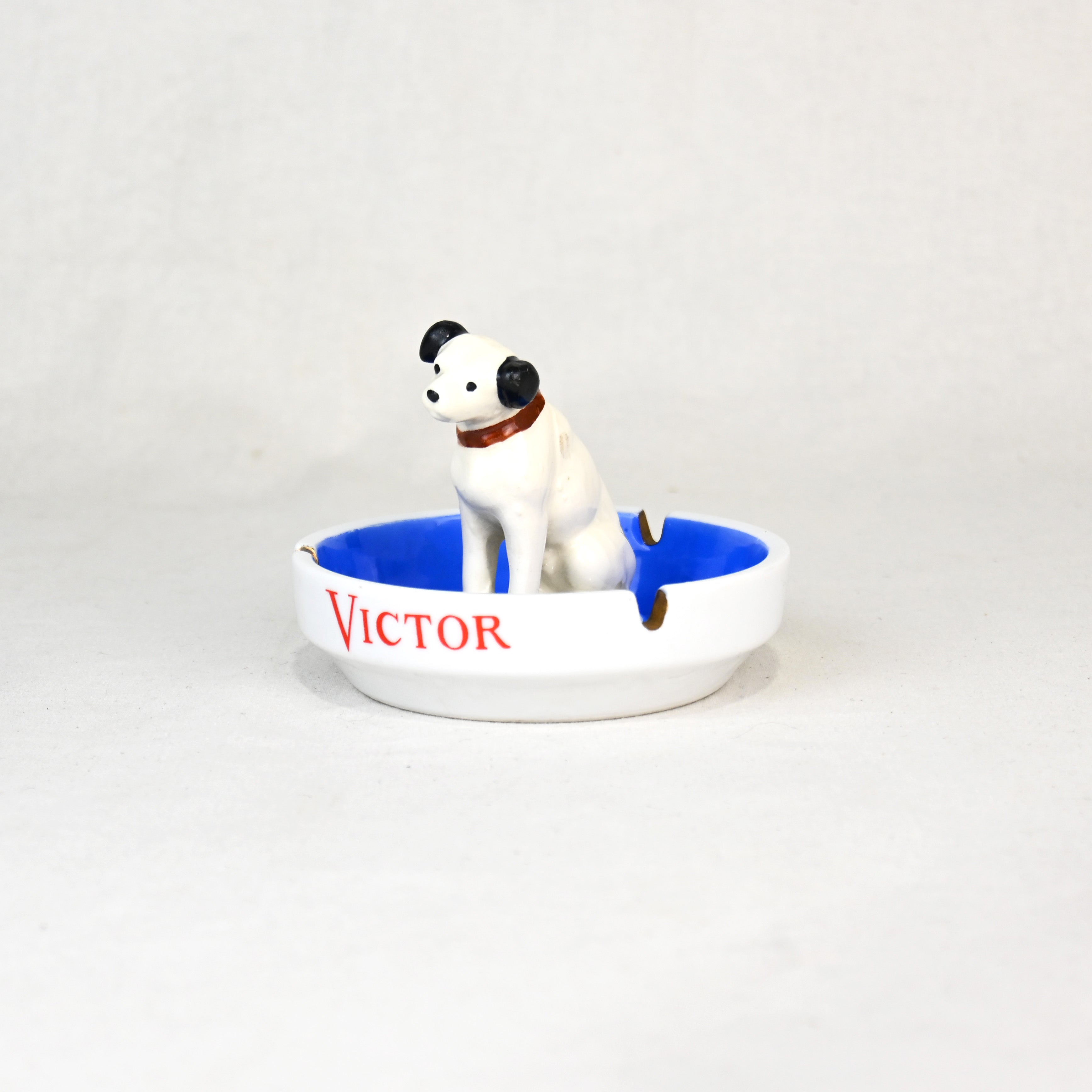 Victor Nipper Pottery Ash tray 1960's Japan vintage / ビクター ニッパー 陶器 灰皿 1960年代 ジャパンヴィンテージ