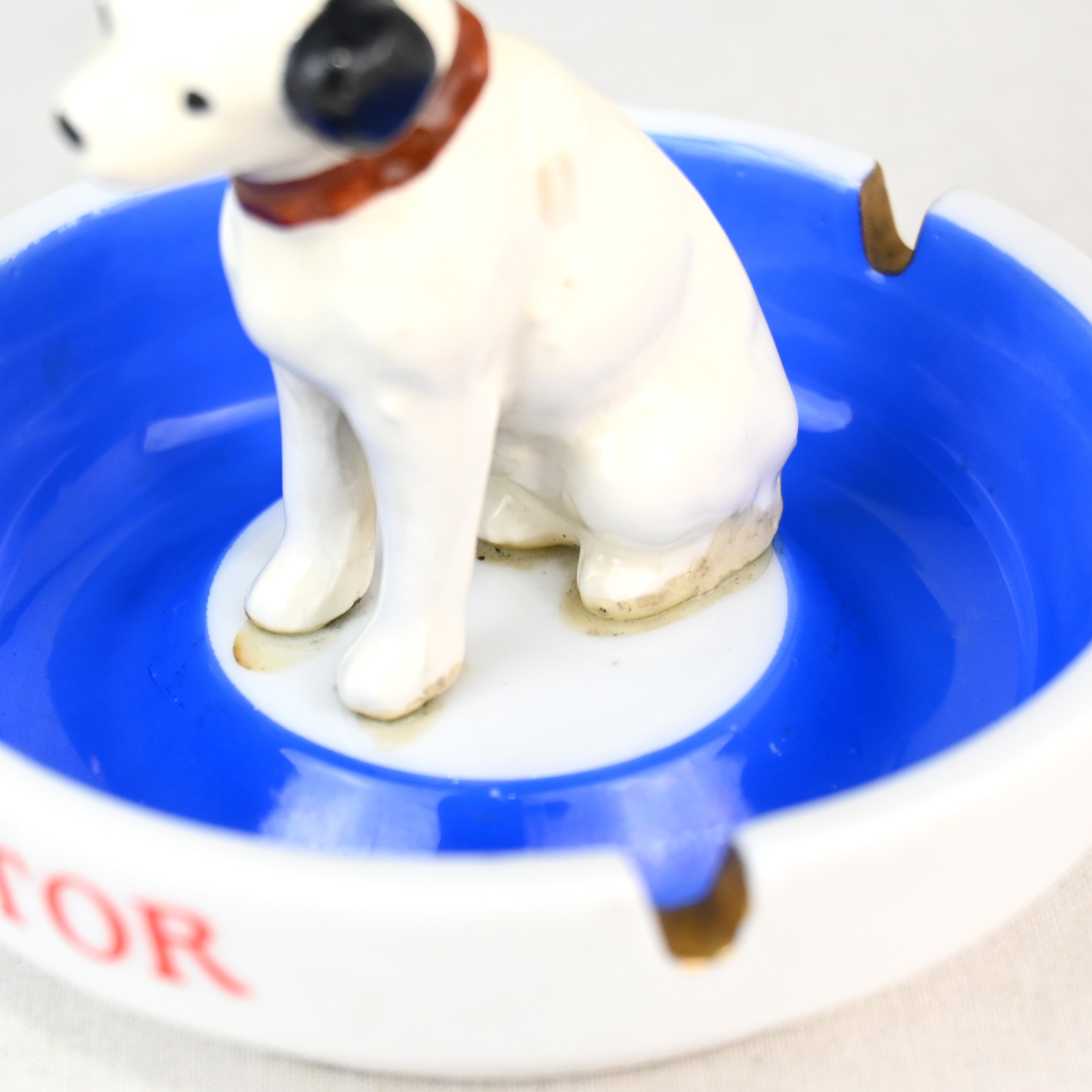 Victor Nipper Pottery Ash tray 1960's Japan vintage / ビクター ニッパー 陶器 灰皿 1960年代 ジャパンヴィンテージ