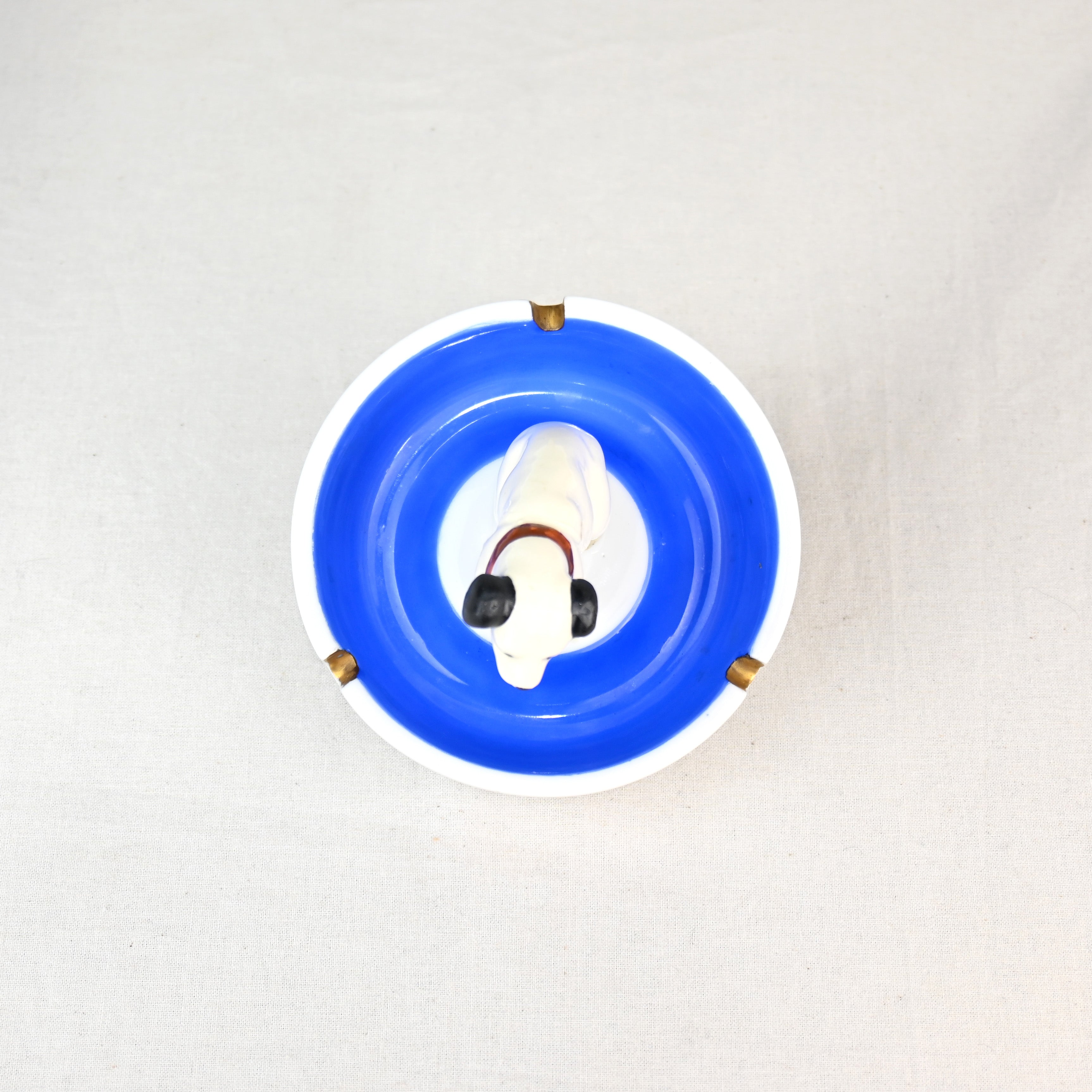 Victor Nipper Pottery Ash tray 1960's Japan vintage / ビクター ニッパー 陶器 灰皿 1960年代 ジャパンヴィンテージ