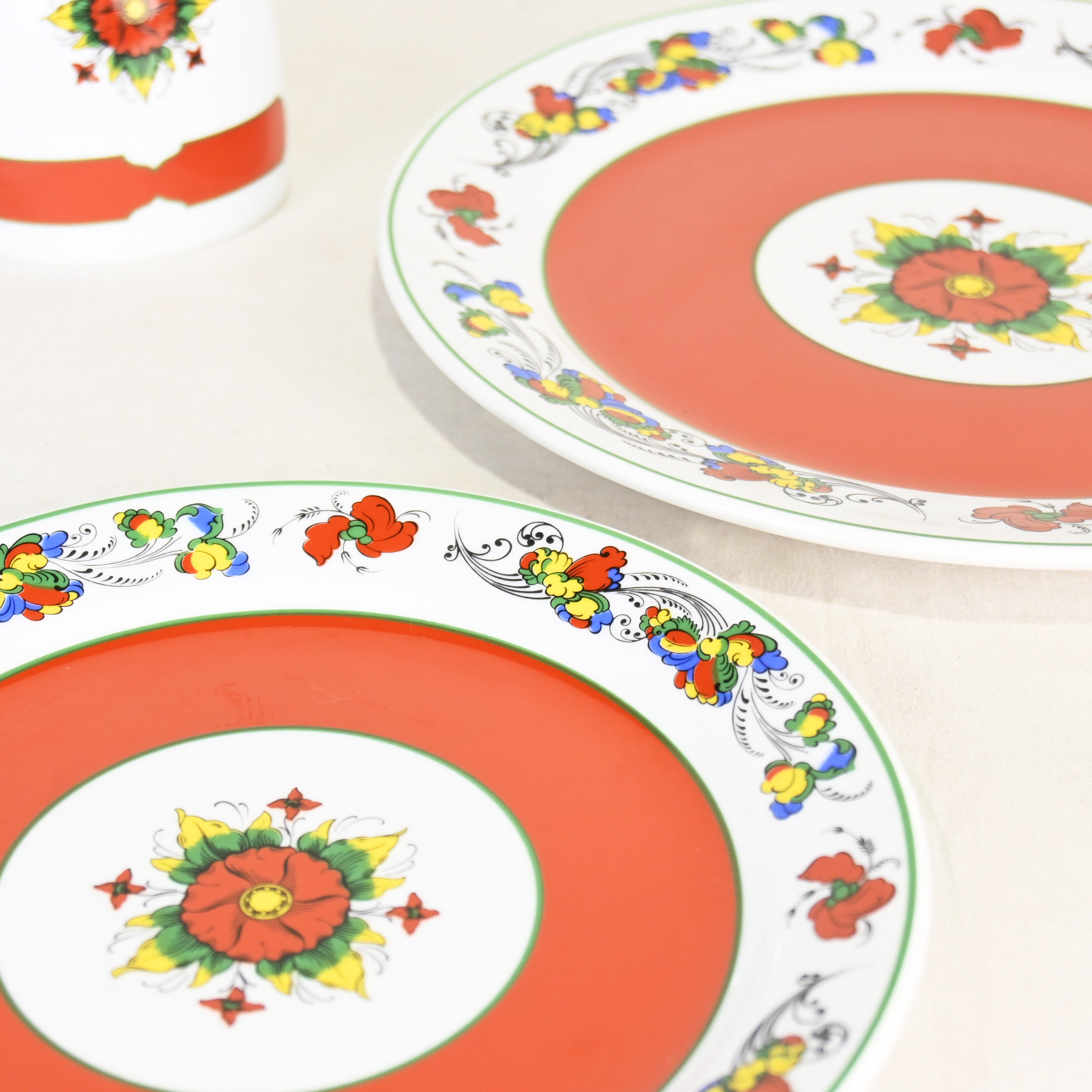 Porsgrund Dish Plate 2 sizes Nordic Vintage / ポシュグルン 皿 大小2サイズ ノルウェー 北欧 ヴィンテージ