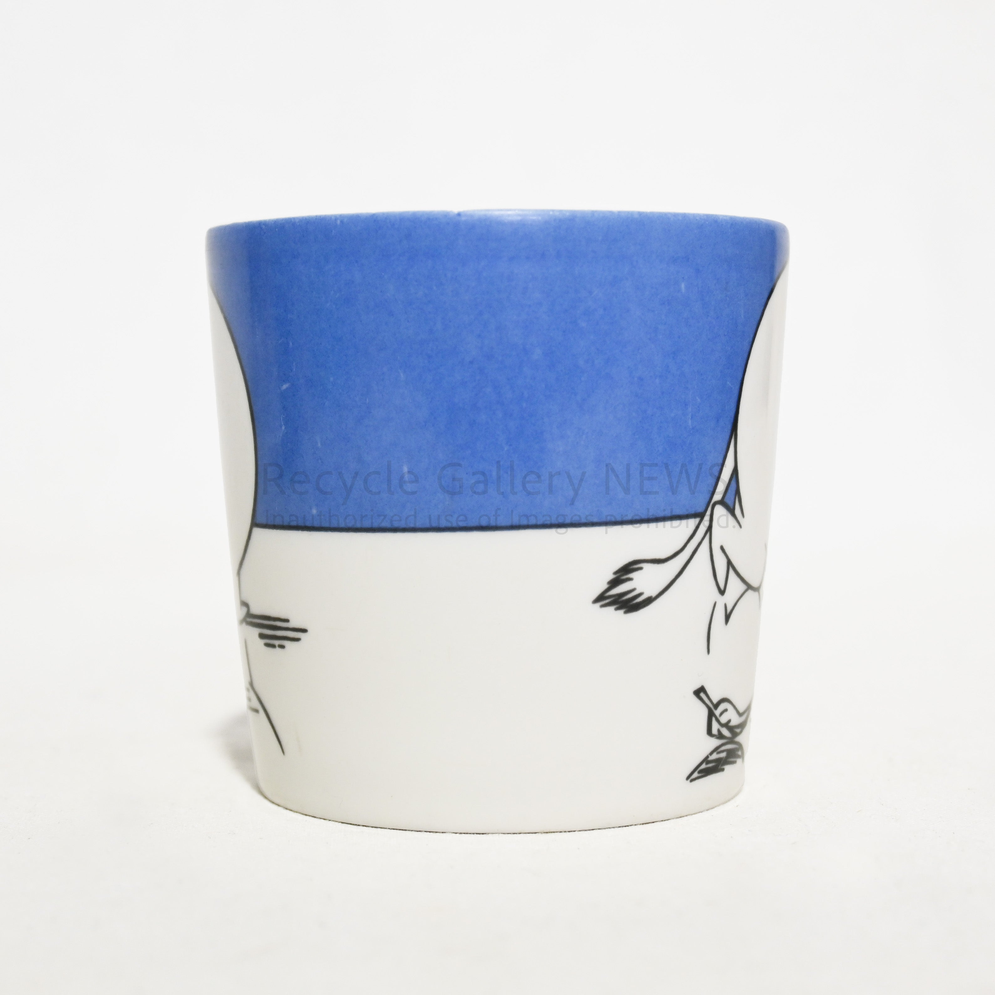 MOOMIN ARABIA Mug Moomintroll on Ice Vintage Scandinavian / ムーミン アラビア マグ ムーミントロール・オン・アイス ヴィンテージ 北欧