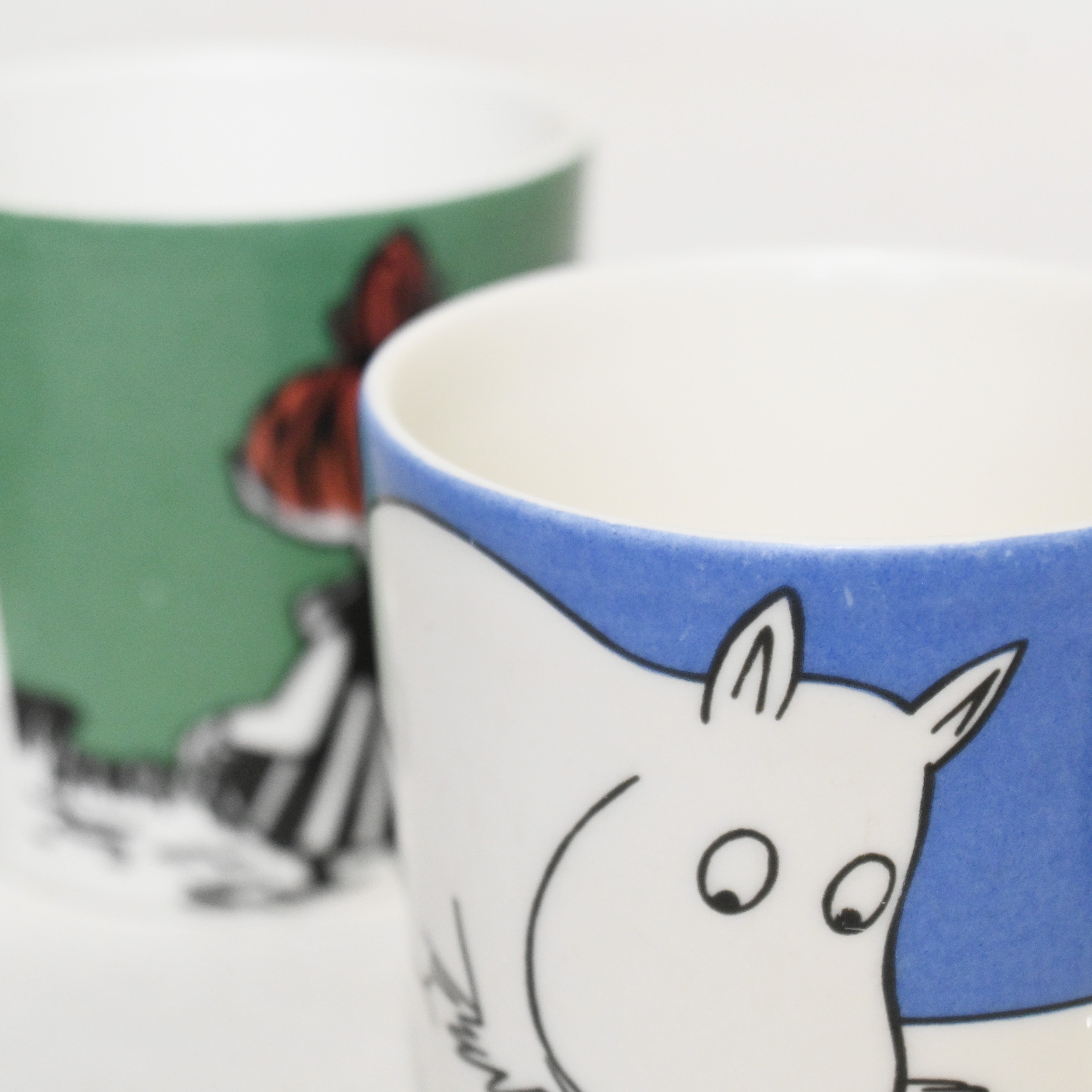 MOOMIN ARABIA Mug Moomintroll on Ice Vintage Scandinavian