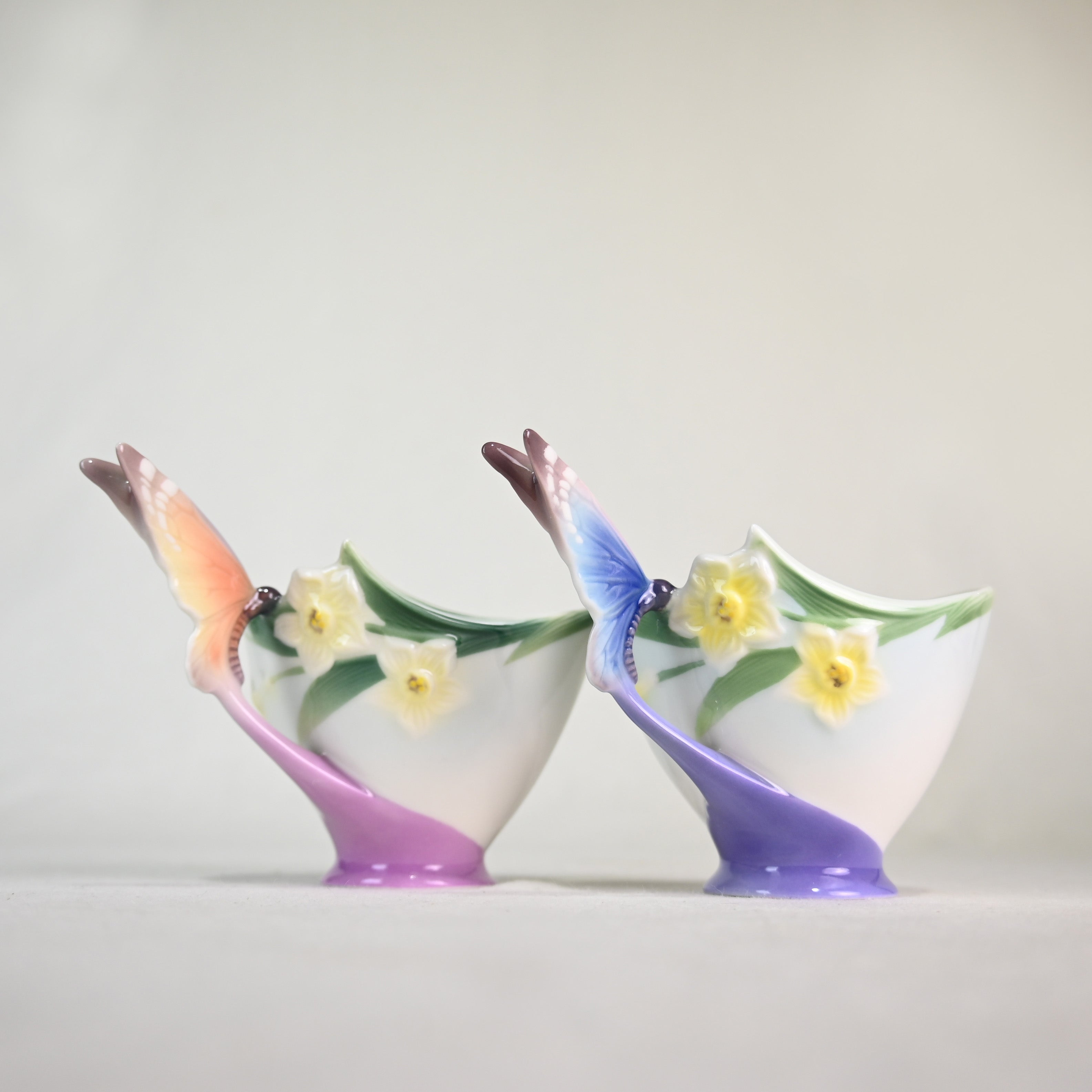 Franz Collection Papillon Butterfly Cup Saucer & Spoon Taiwan / フランツ 蝶舞 カップアンドソーサー＋ティースプーン 台湾