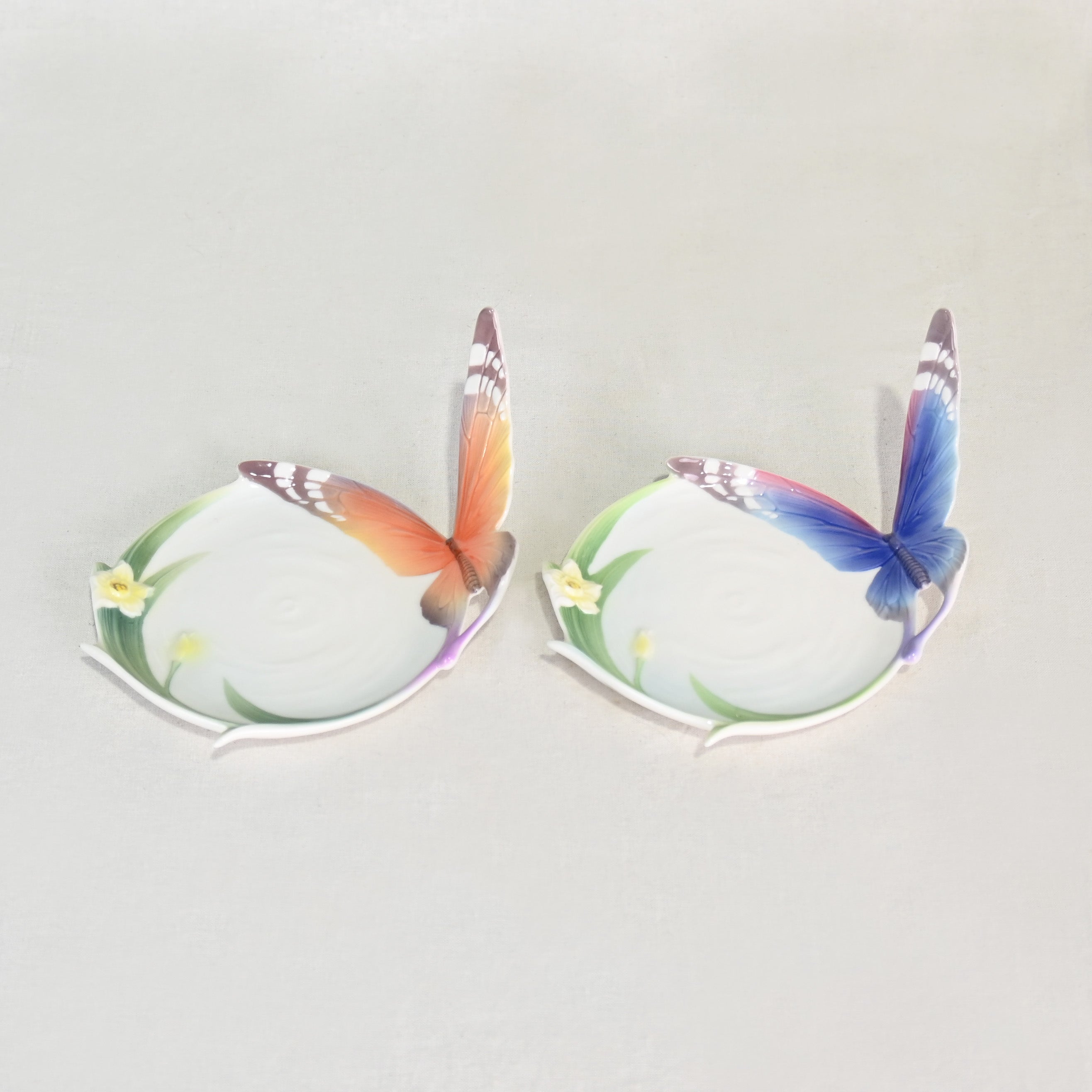 Franz Collection Papillon Butterfly Cup Saucer & Spoon Taiwan / フランツ 蝶舞 カップアンドソーサー＋ティースプーン 台湾