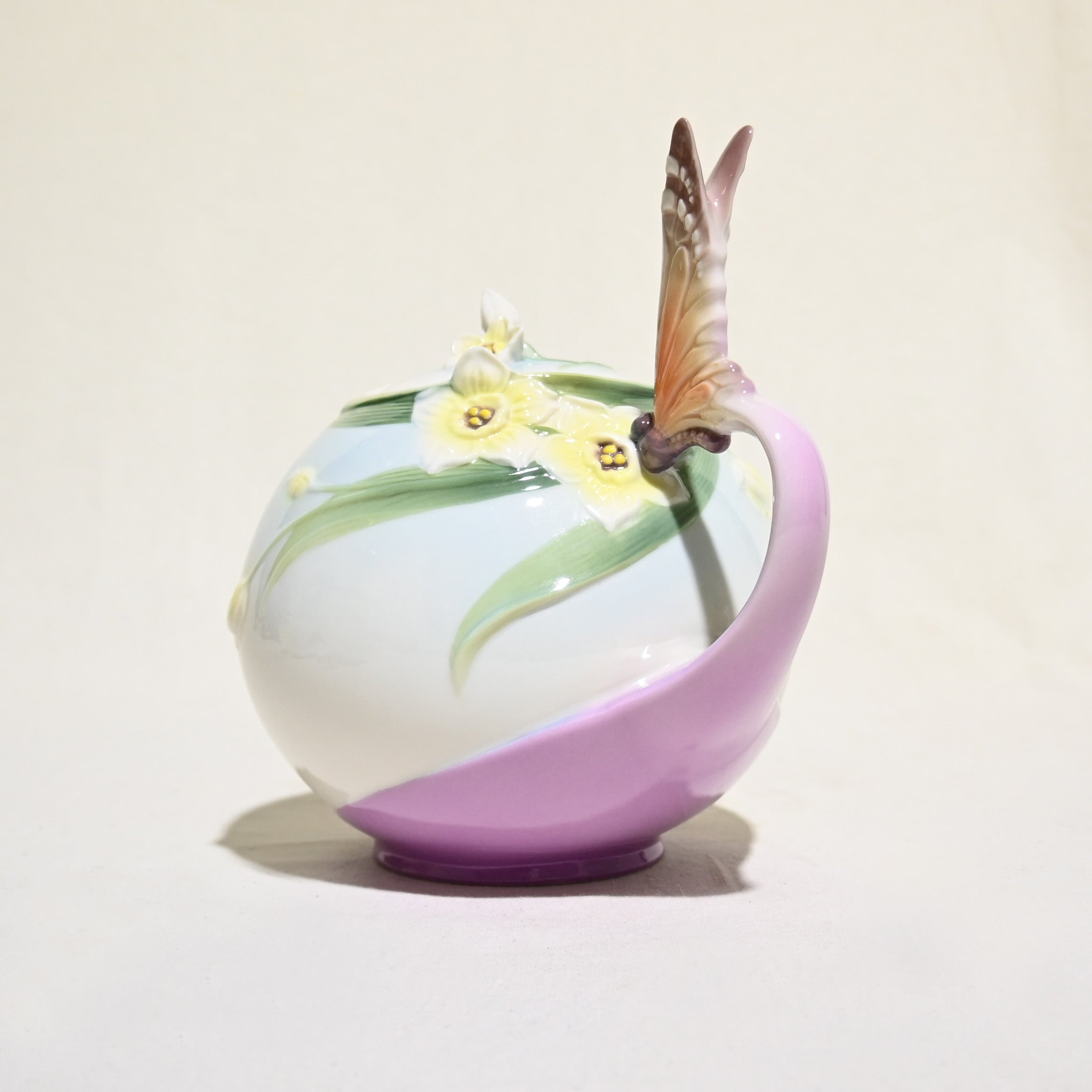 Franz Collection Papillon Butterfly Teapot Taiwan / フランツ 蝶舞 陶磁器 ティーポット 台湾