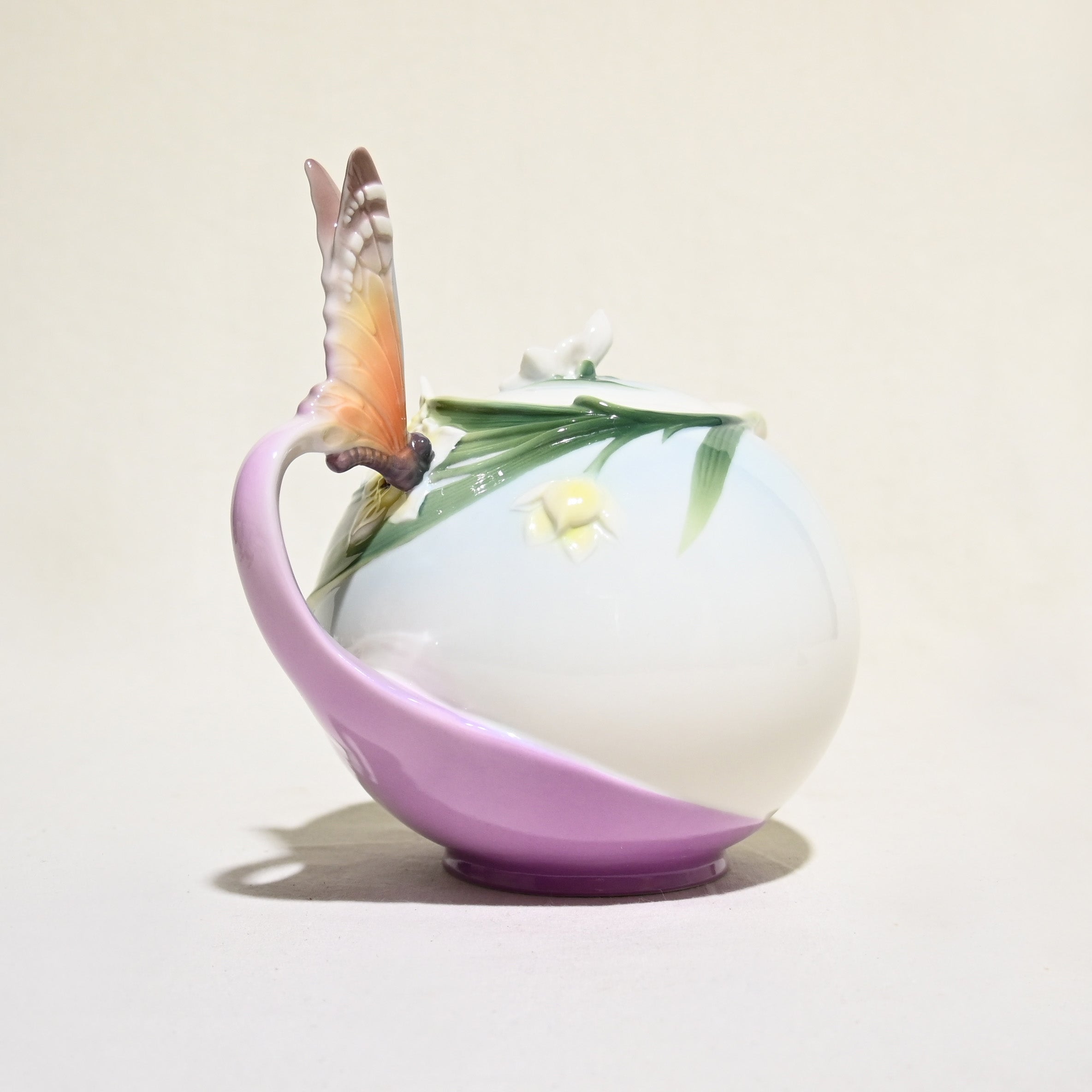 Franz Collection Papillon Butterfly Teapot Taiwan / フランツ 蝶舞 陶磁器 ティーポット 台湾