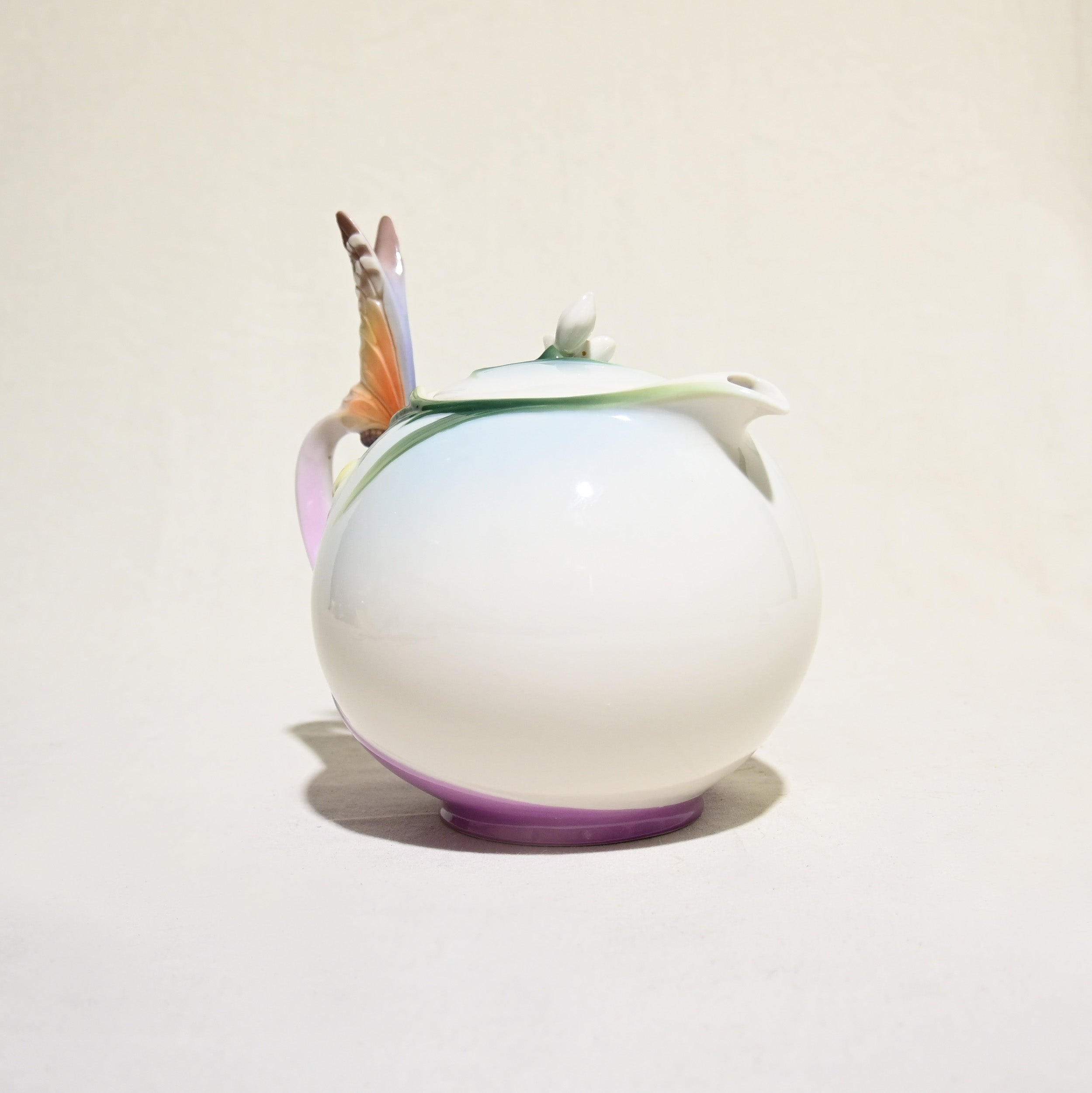 Franz Collection Papillon Butterfly Teapot Taiwan / フランツ 蝶舞 陶磁器 ティーポット 台湾
