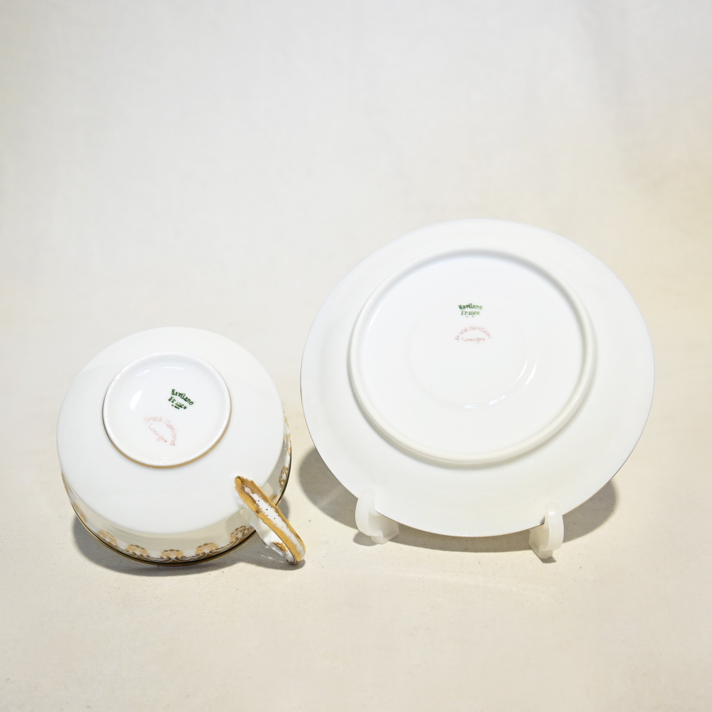 Haviland Cup and Saucer Limoges French Vintage / アビランド カップアンドソーサー リモージュ フランス ヴィンテージ