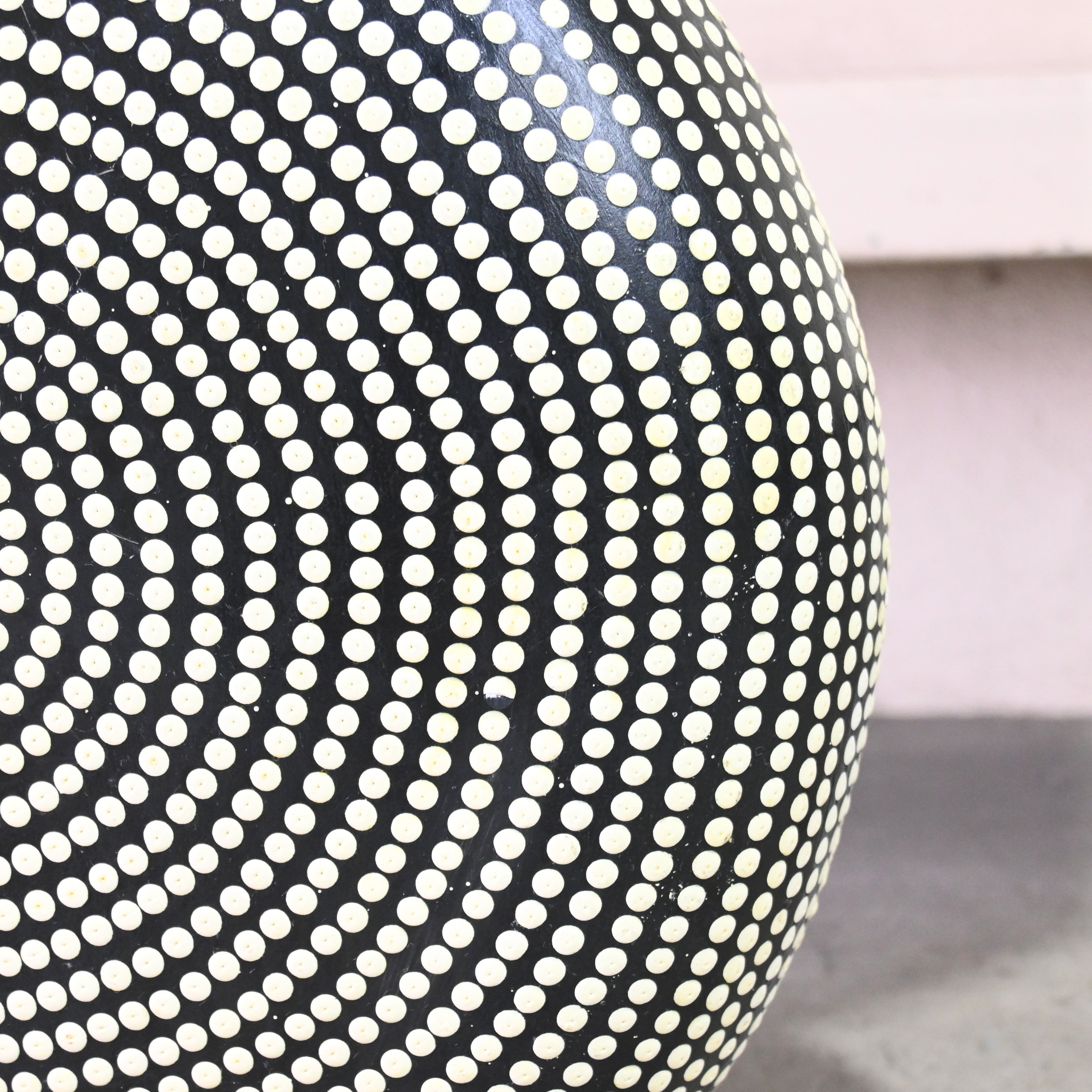 Bari 2000's Floor lamp Dot pattern Plastic Asian style / バリ 2000年代 フロアライト ドットパターン プラスチック アジアンスタイル